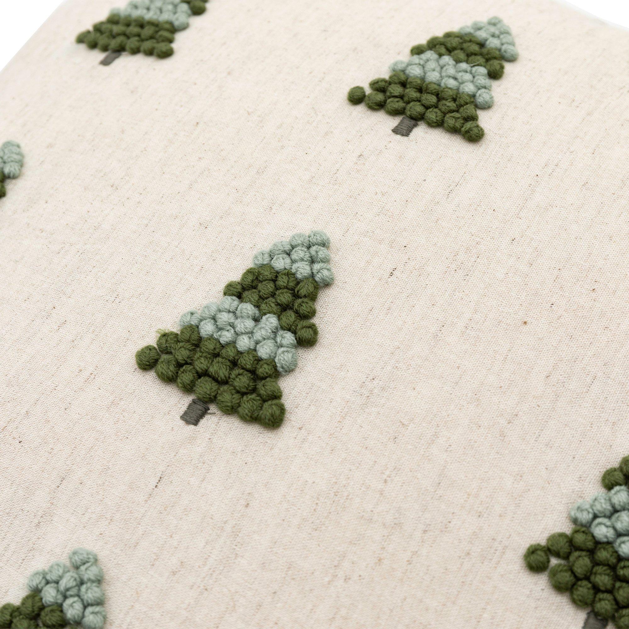 Green - Gallery - Knot Tree Cushion 450x450mm - 3