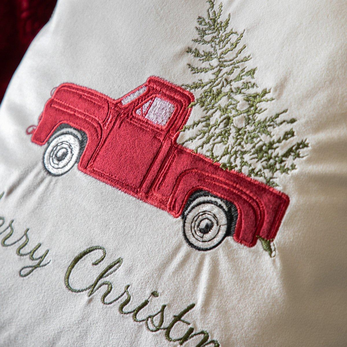 White - Gallery - Heritage Merry Christmas Car Cushion 450x450mm - 3