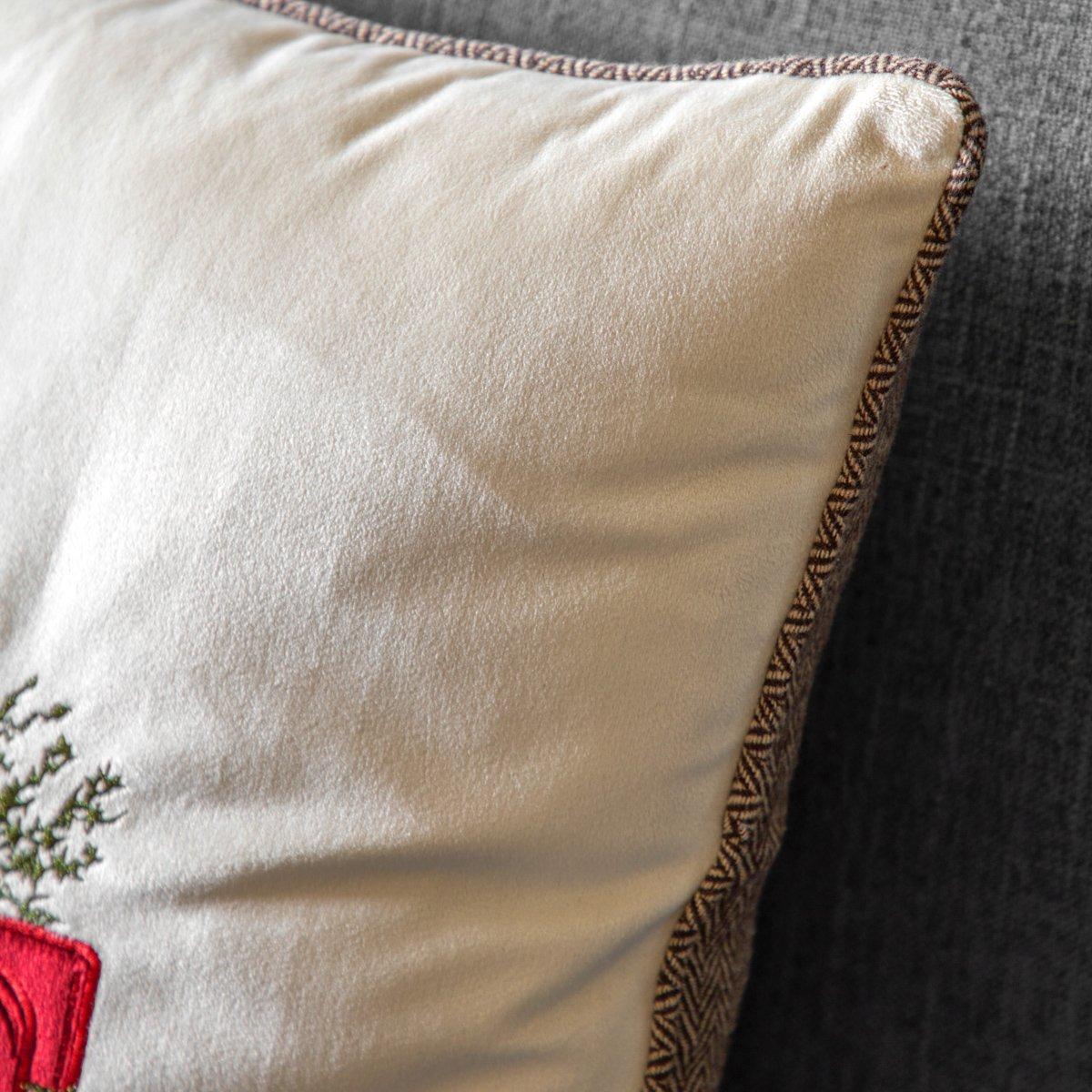 White - Gallery - Heritage Merry Christmas Car Cushion 450x450mm - 4