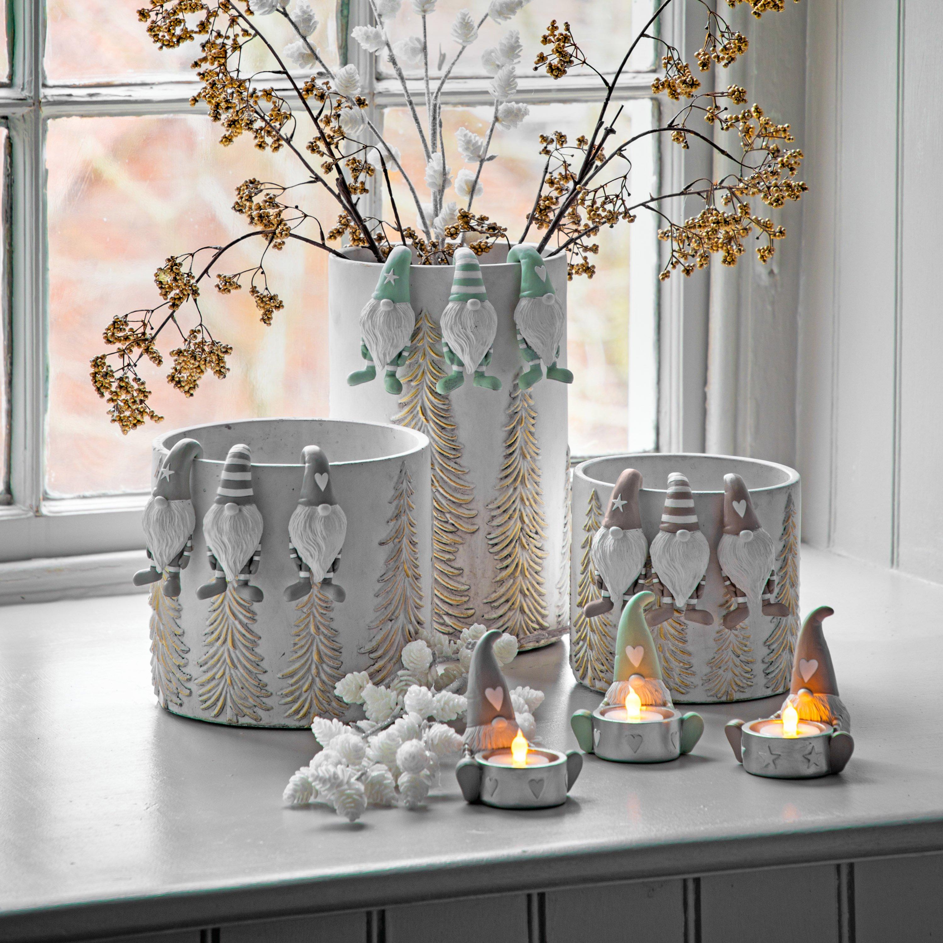 Grey - Gallery - Pothanger Grey (Set of 3) 45x35x95mm - 2