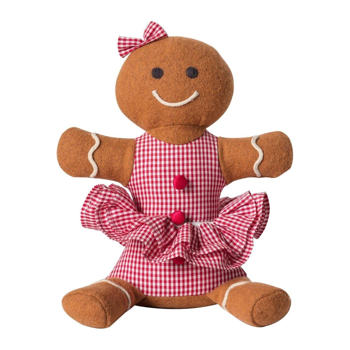 Gingerbread - Gallery - Gingerbread Doorstop Brown/Red - 2