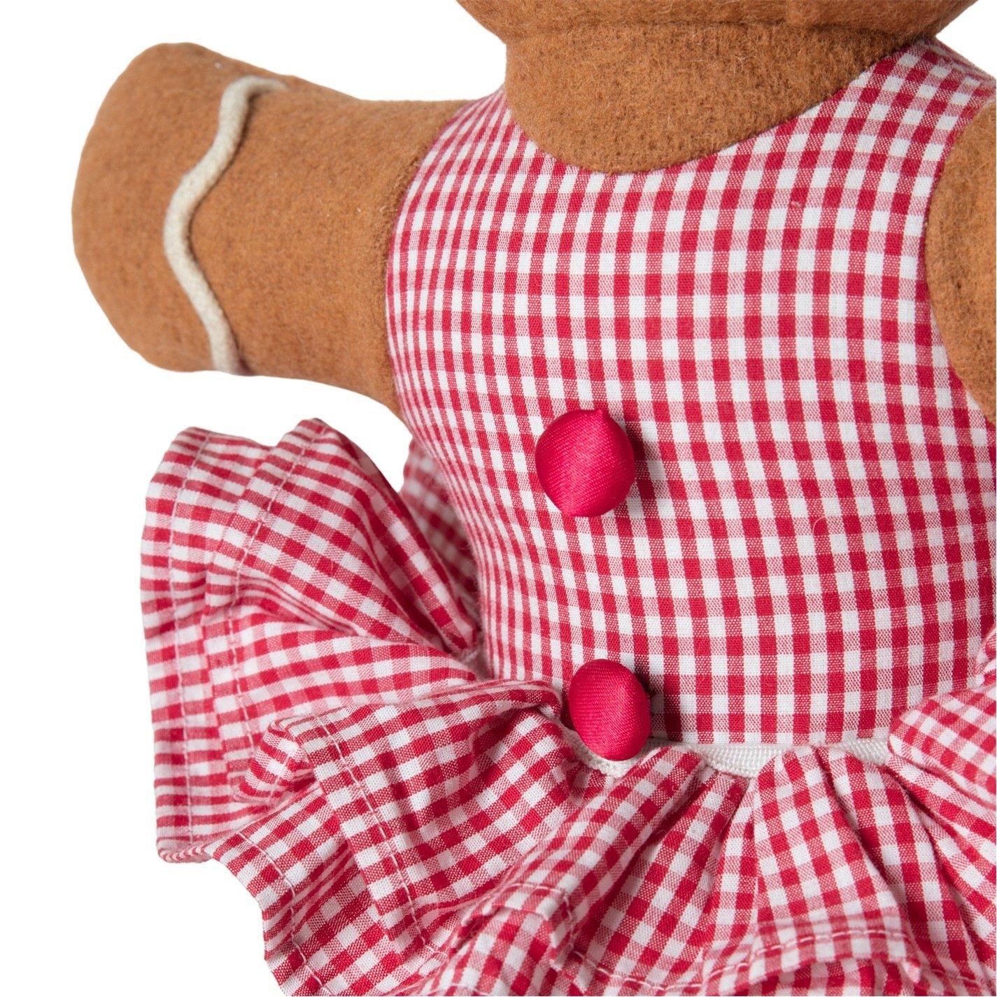 Gingerbread - Gallery - Gingerbread Doorstop Brown/Red - 3