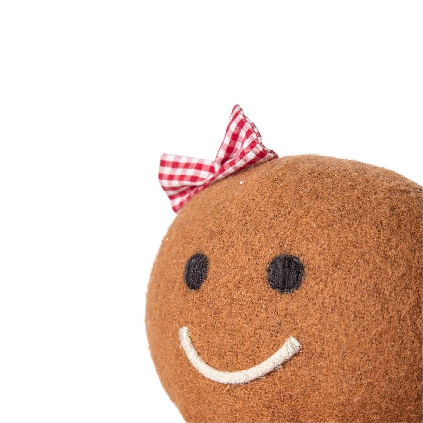 Gingerbread - Gallery - Gingerbread Doorstop Brown/Red - 4