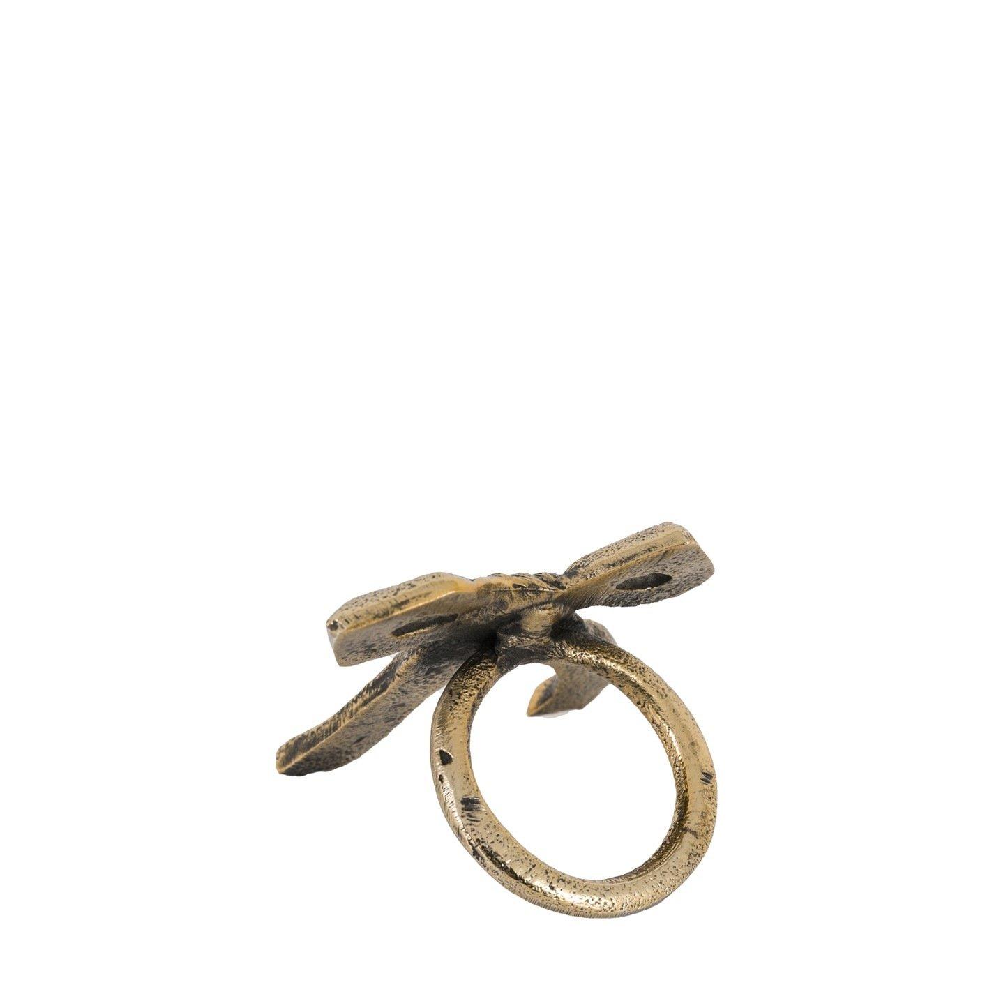 Gold - Gallery - Napkin Ring Antique Gold (4pk) 65x50x65mm - 5