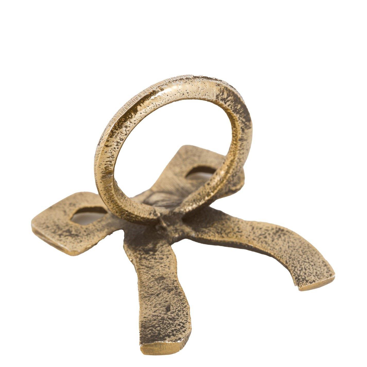 Gold - Gallery - Napkin Ring Antique Gold (4pk) 65x50x65mm - 7