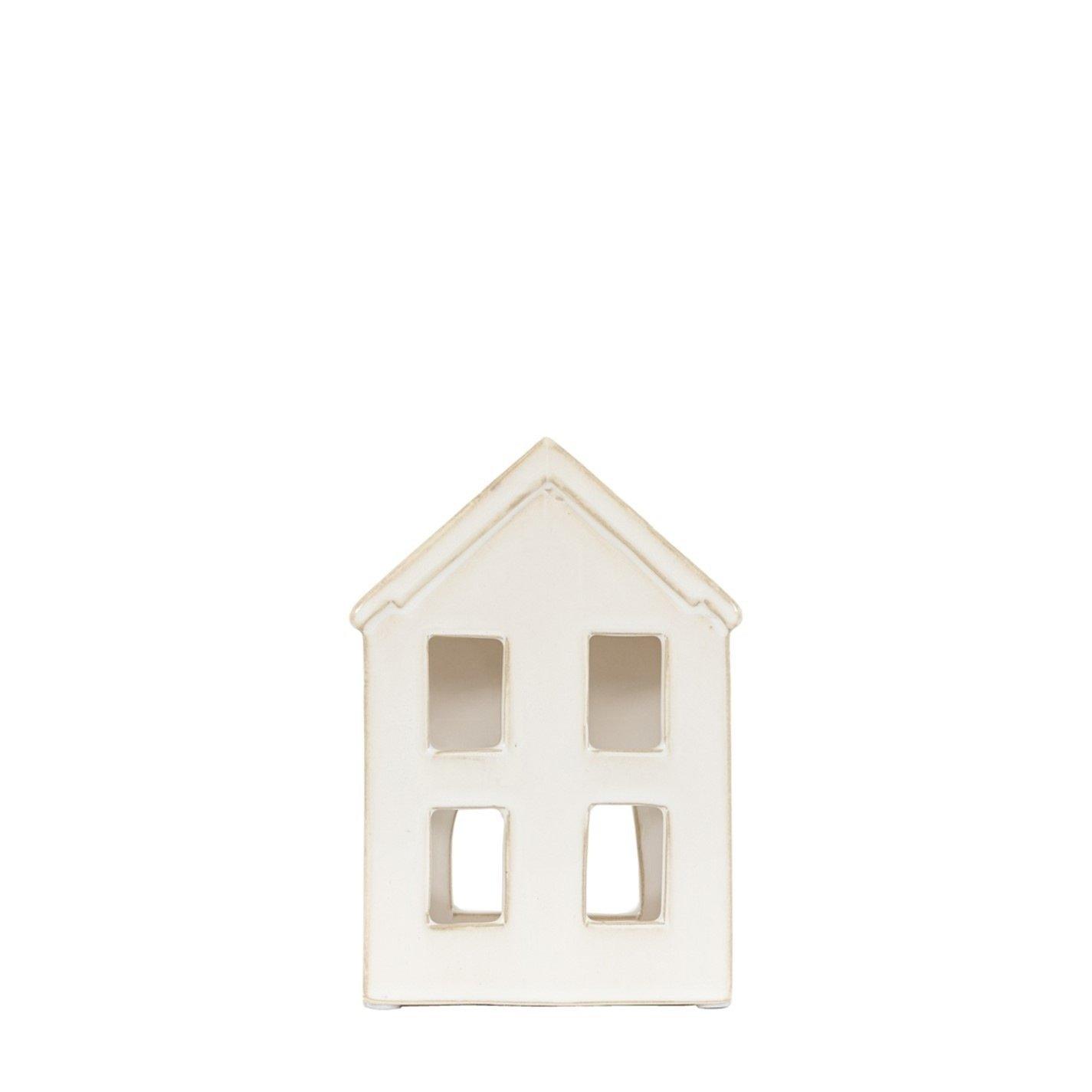 White - Gallery - White House Tealight Holder 120x60x170mm - 2