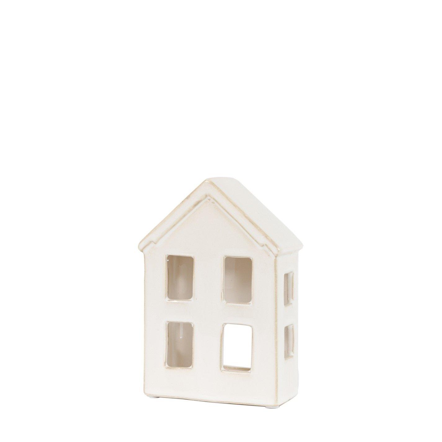 White - Gallery - White House Tealight Holder 120x60x170mm - 5