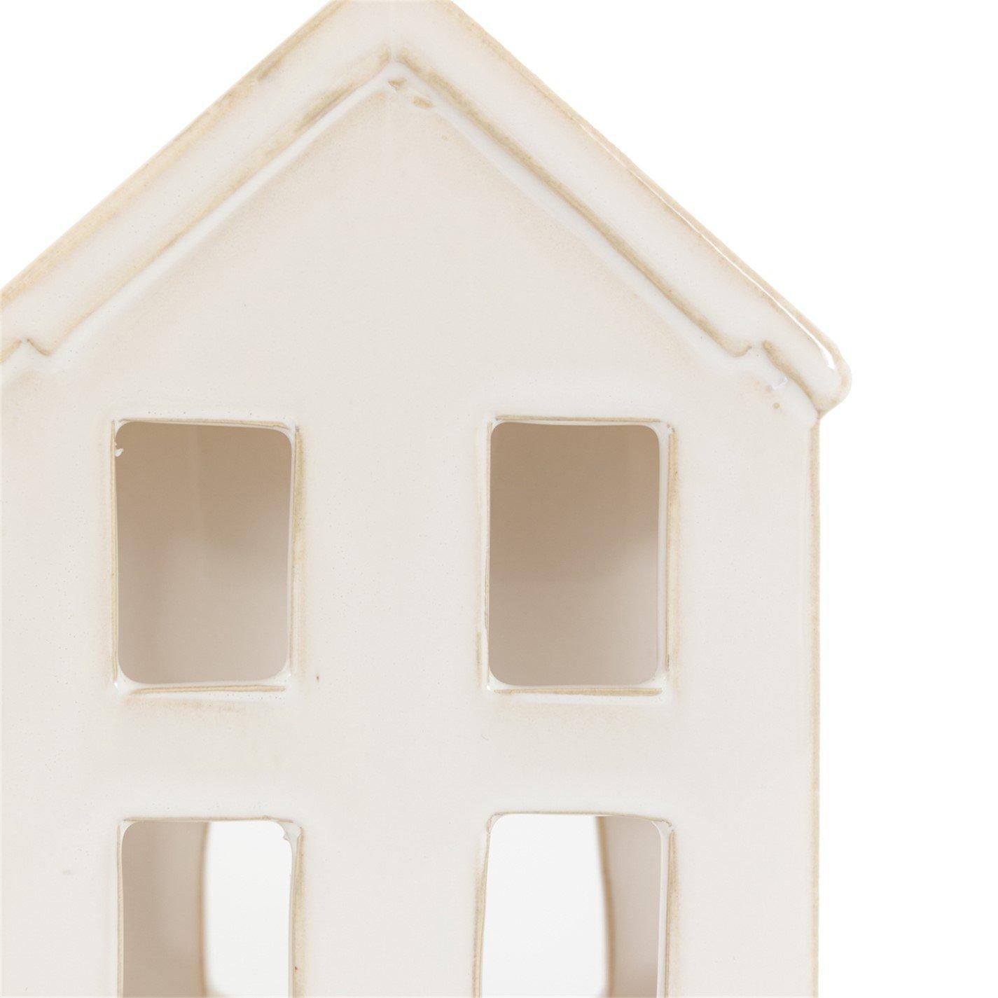White - Gallery - White House Tealight Holder 120x60x170mm - 8