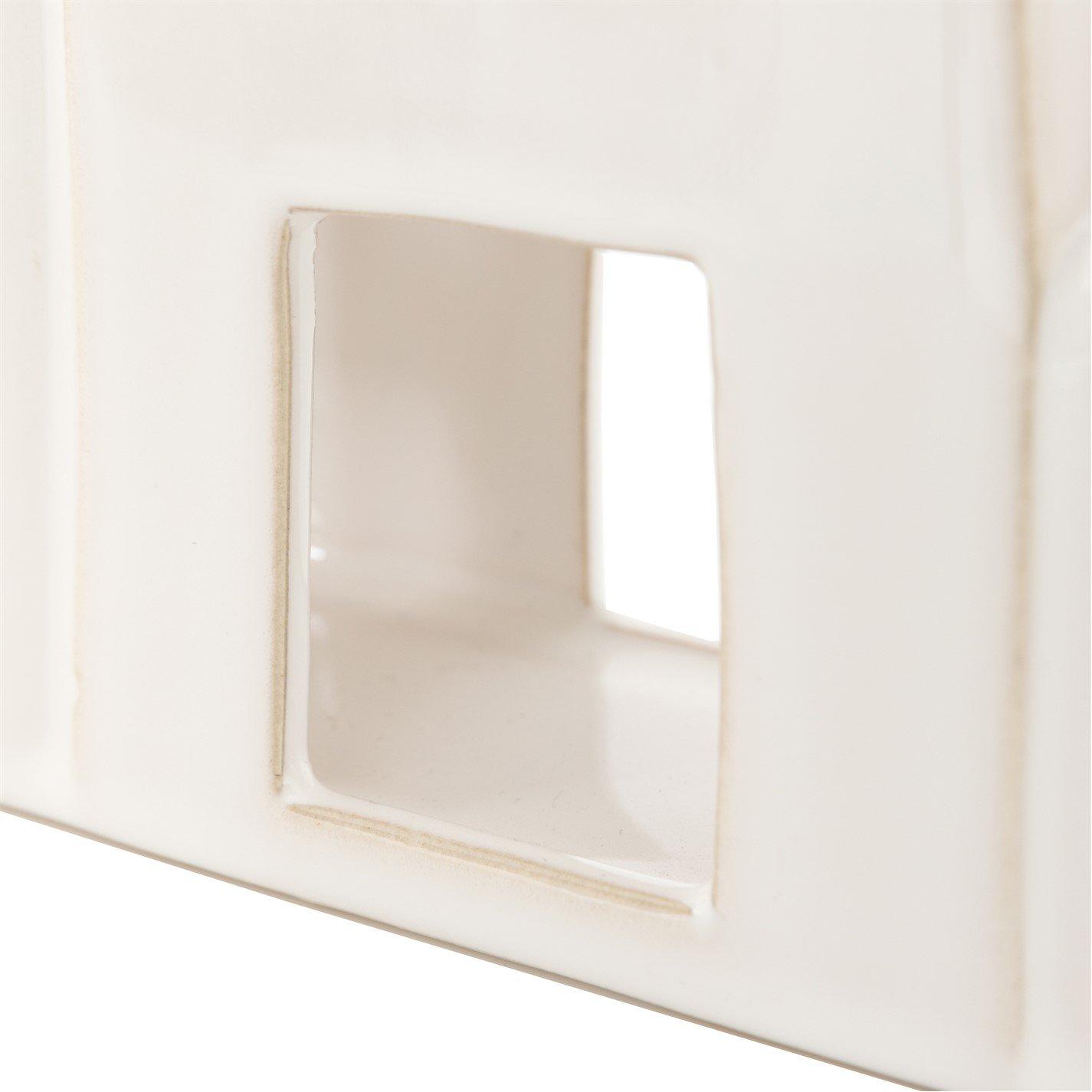 White - Gallery - White Houses Tealight Holder 270x55x155mm - 9