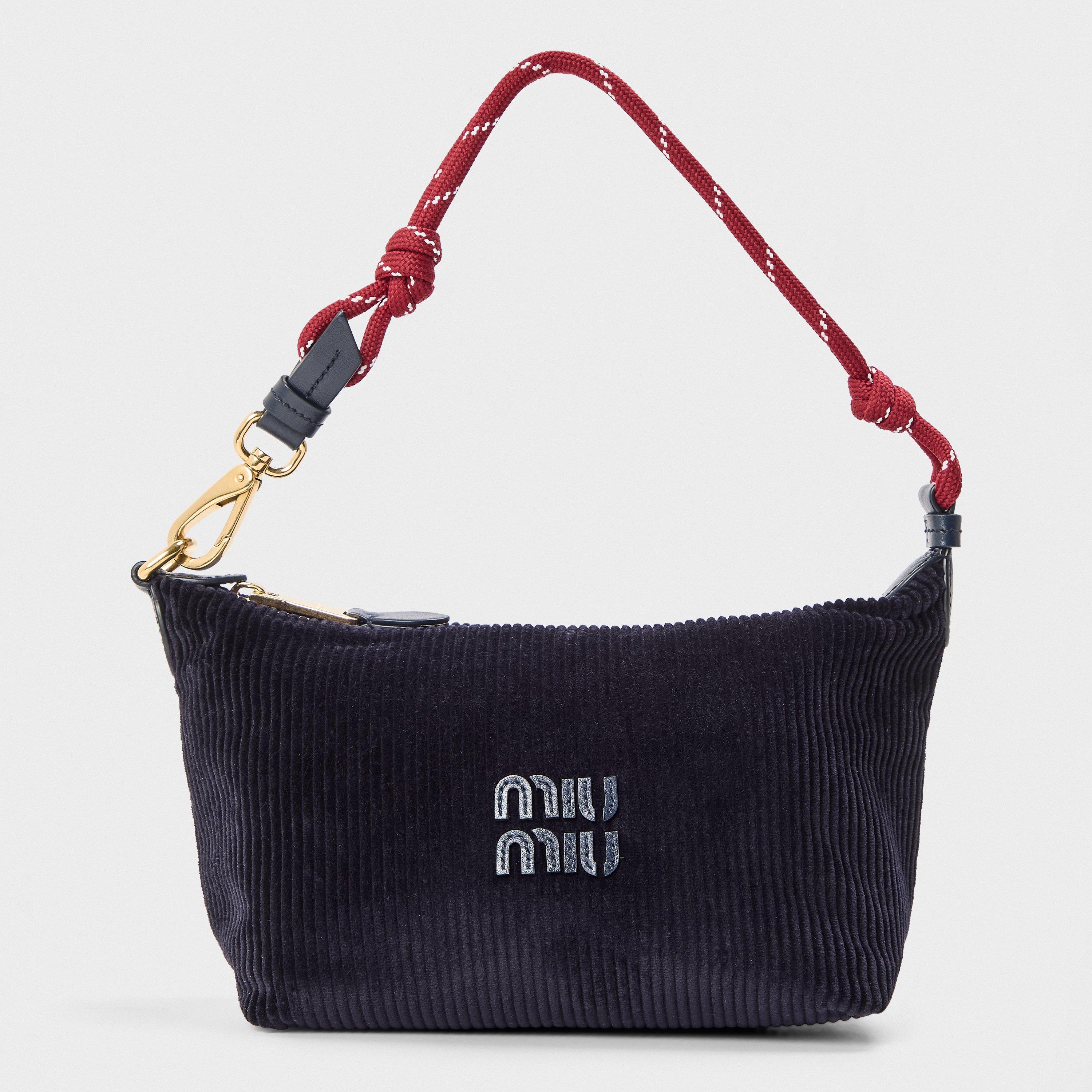 Miu Miu Corduroy pouch