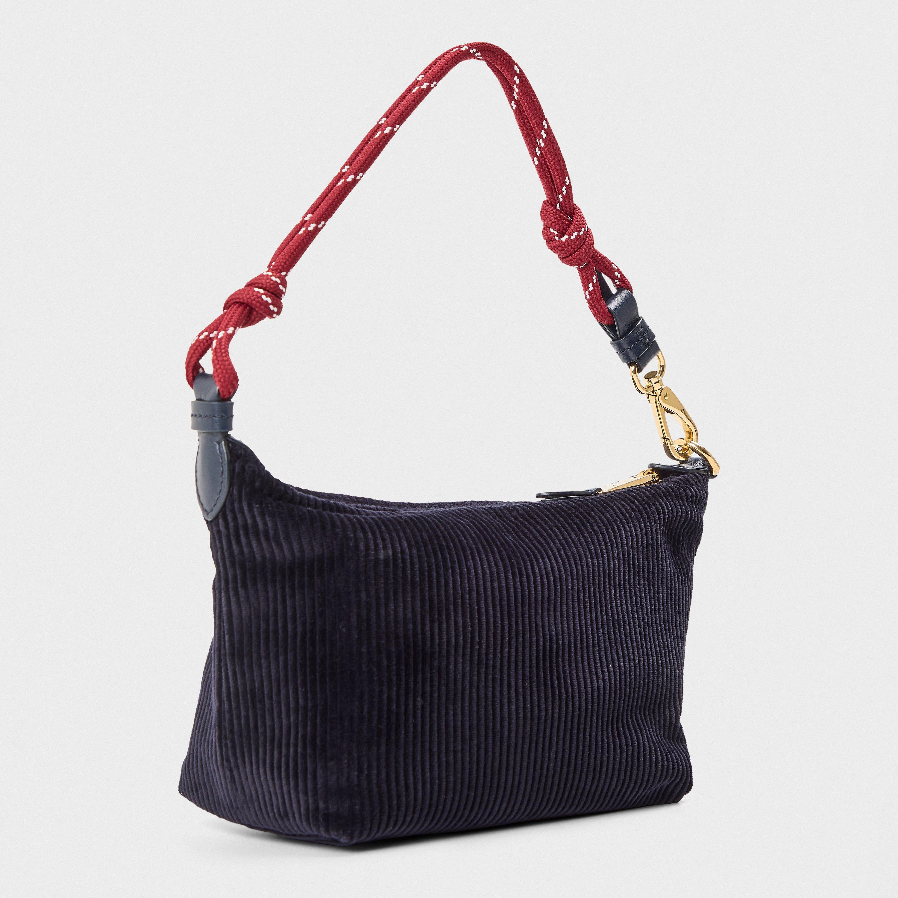Navy - Miu Miu - Corduroy pouch - 2