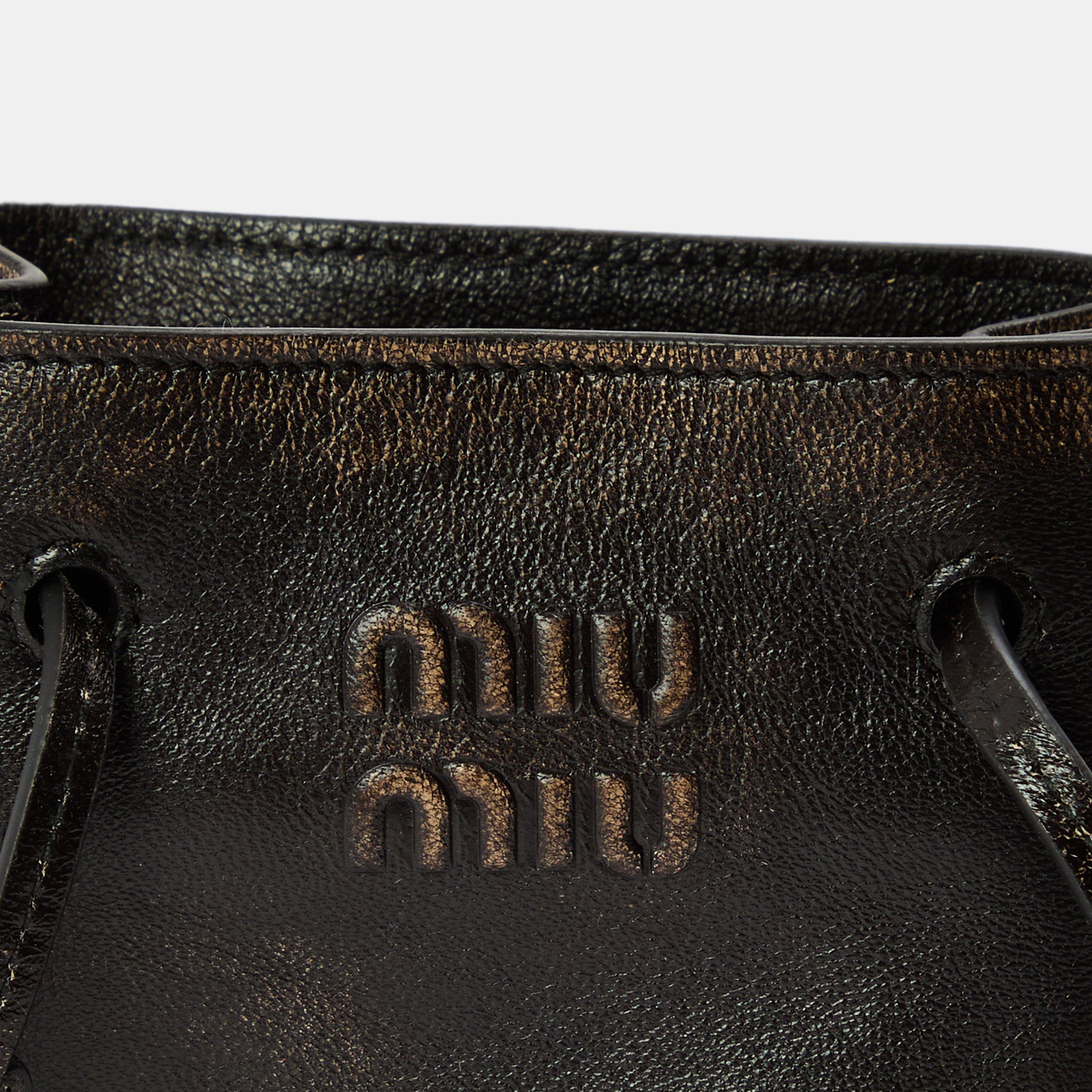 Caffe - Miu Miu - Nappa leather pouch - 4