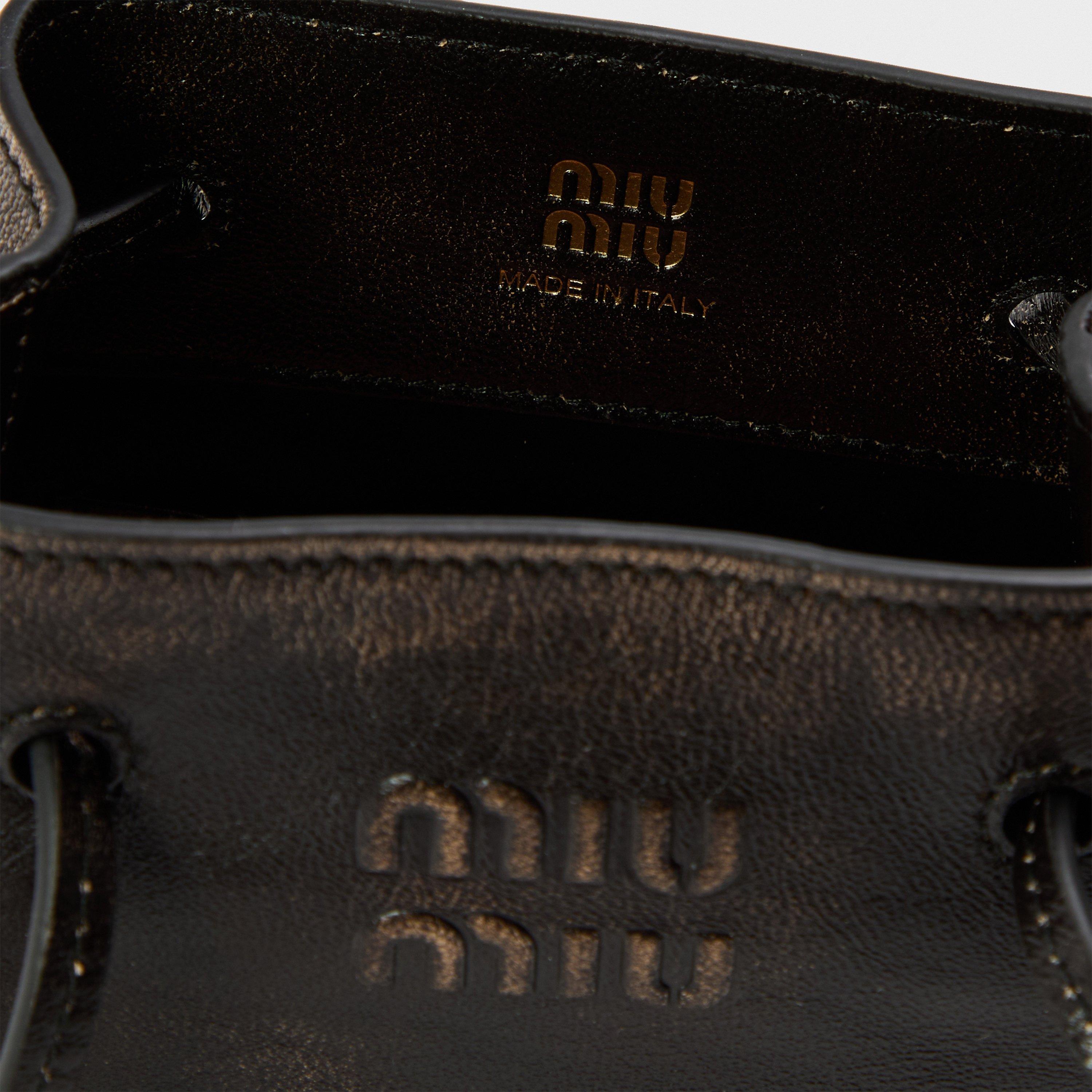 Caffe - Miu Miu - Nappa leather pouch - 5