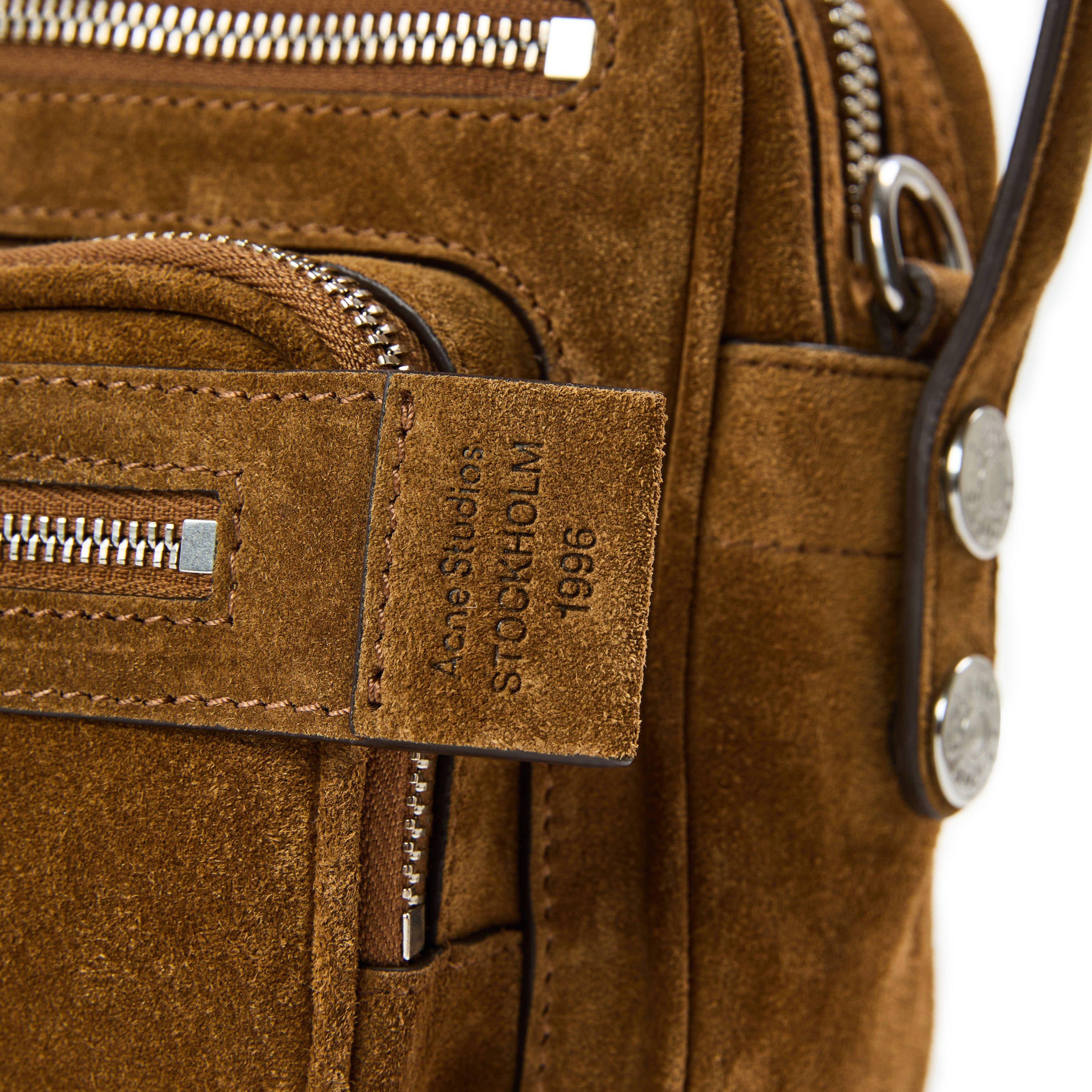 Cognac Brown - Acne Studios - Women's Crossbody Bag - 4