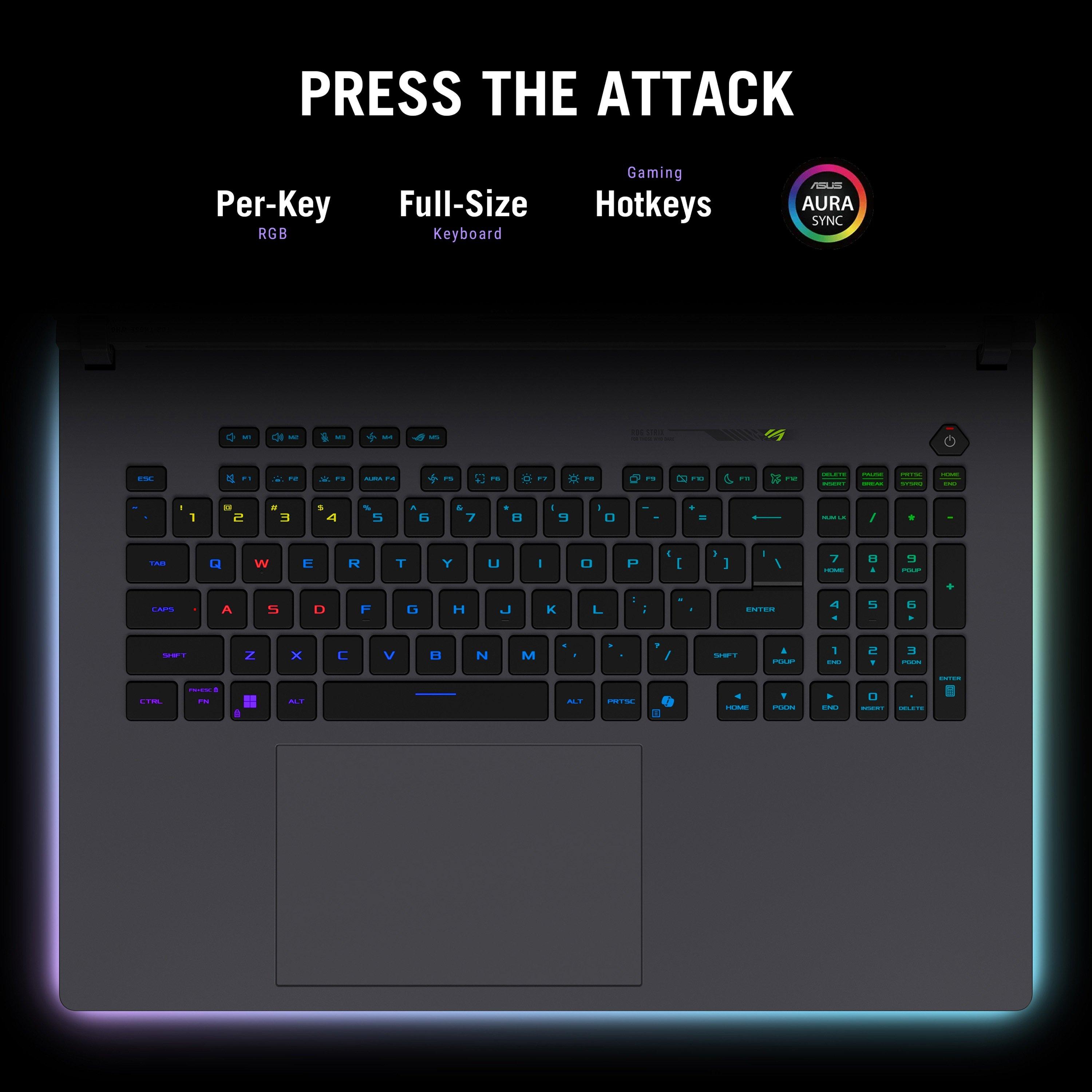 Cinza Eclipse - ASUS - Strix G16 16 Inch Gaming Laptop - Intel Core Ultra 9 275HX 32GB 2TB SSD RTX 5070 Ti - 8