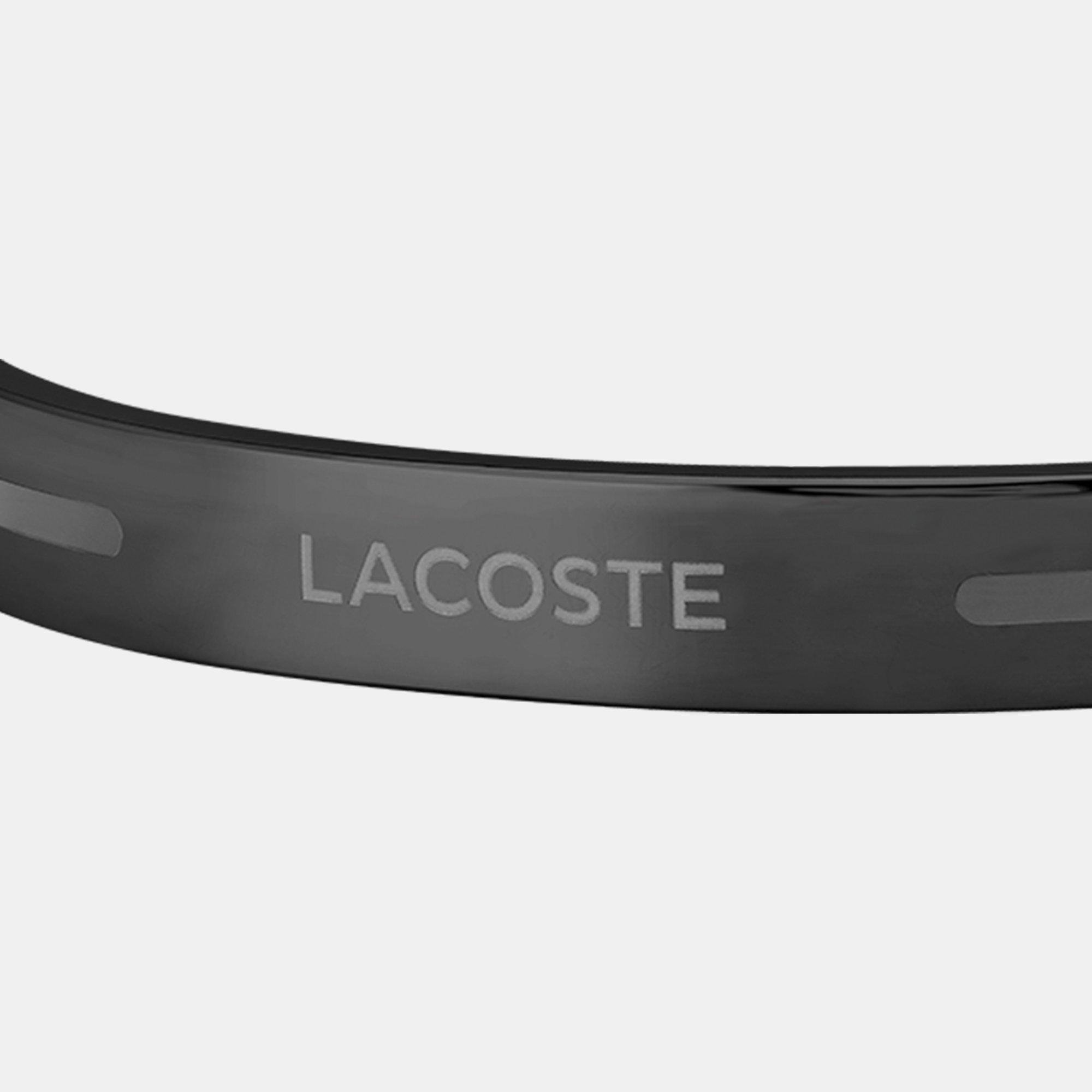 Black - Lacoste - Mens Adventurer Bangle Bracelet - 2
