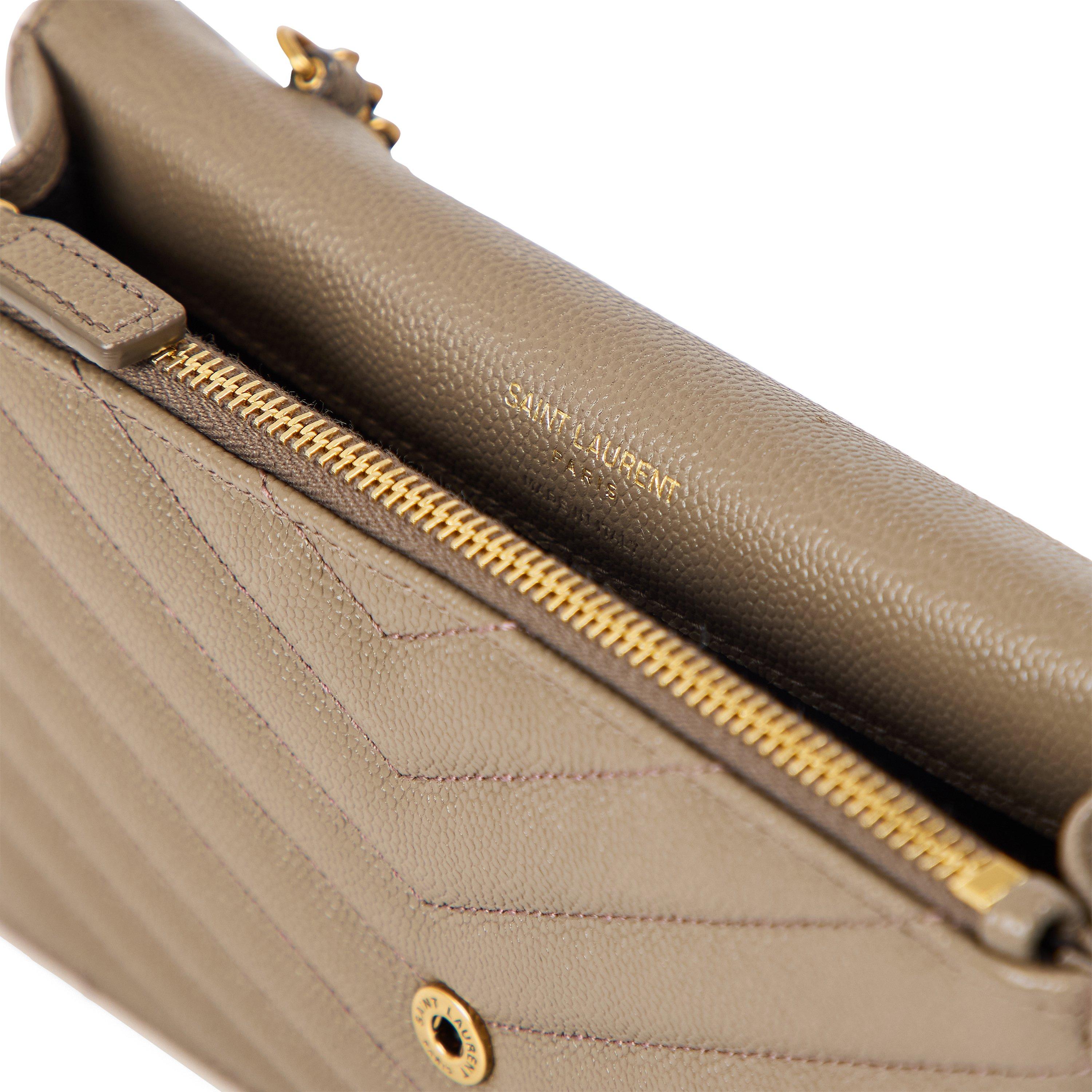 Plaza Taupe - Saint Laurent - Women's Wallet On Chain - 4