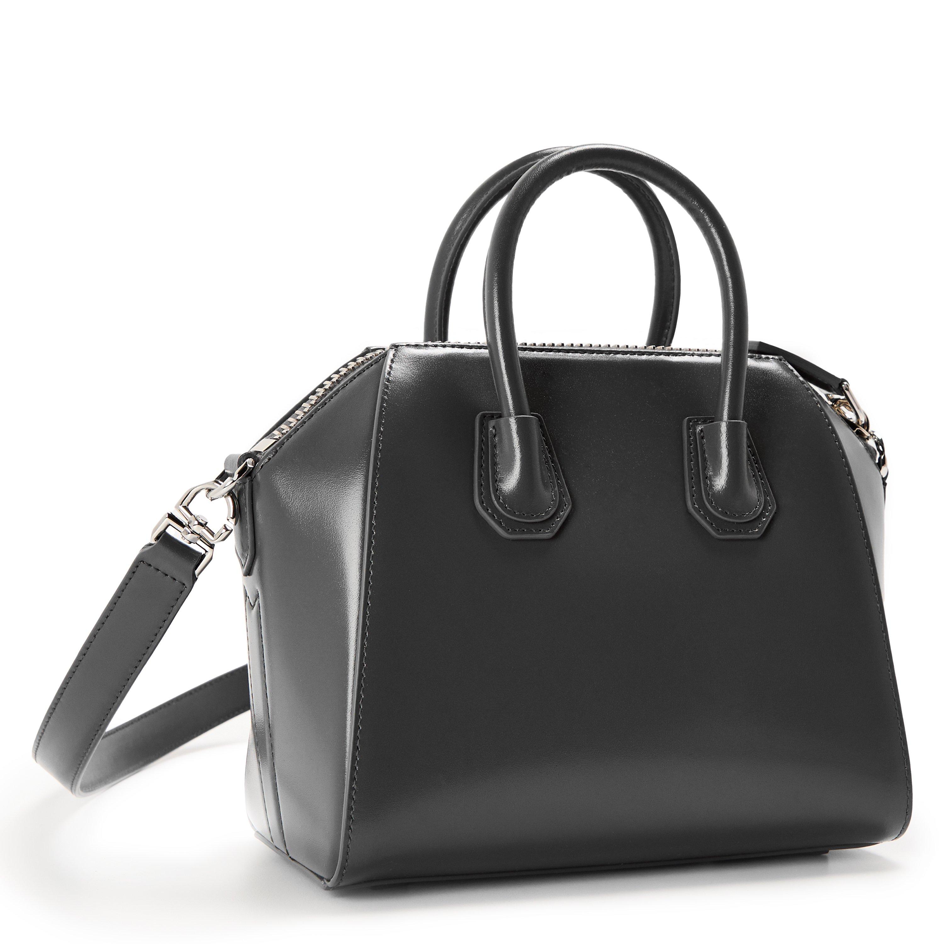 Dark Grey - GIVENCHY - Women's GIV Mni Antigona Top Handle Bag - 2