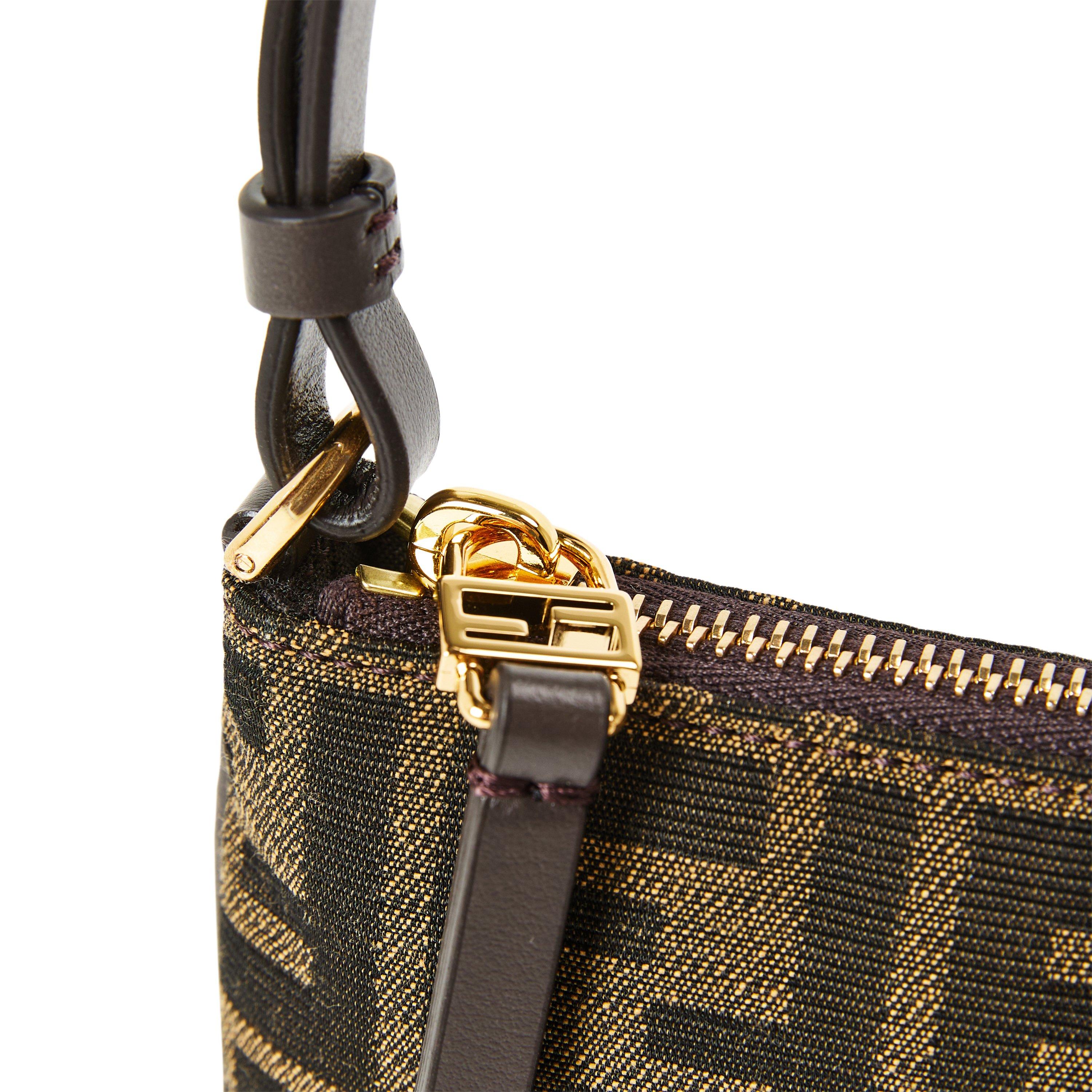 T.Moro/Ebano - Fendi - Women's FF Flat Pouch - 3