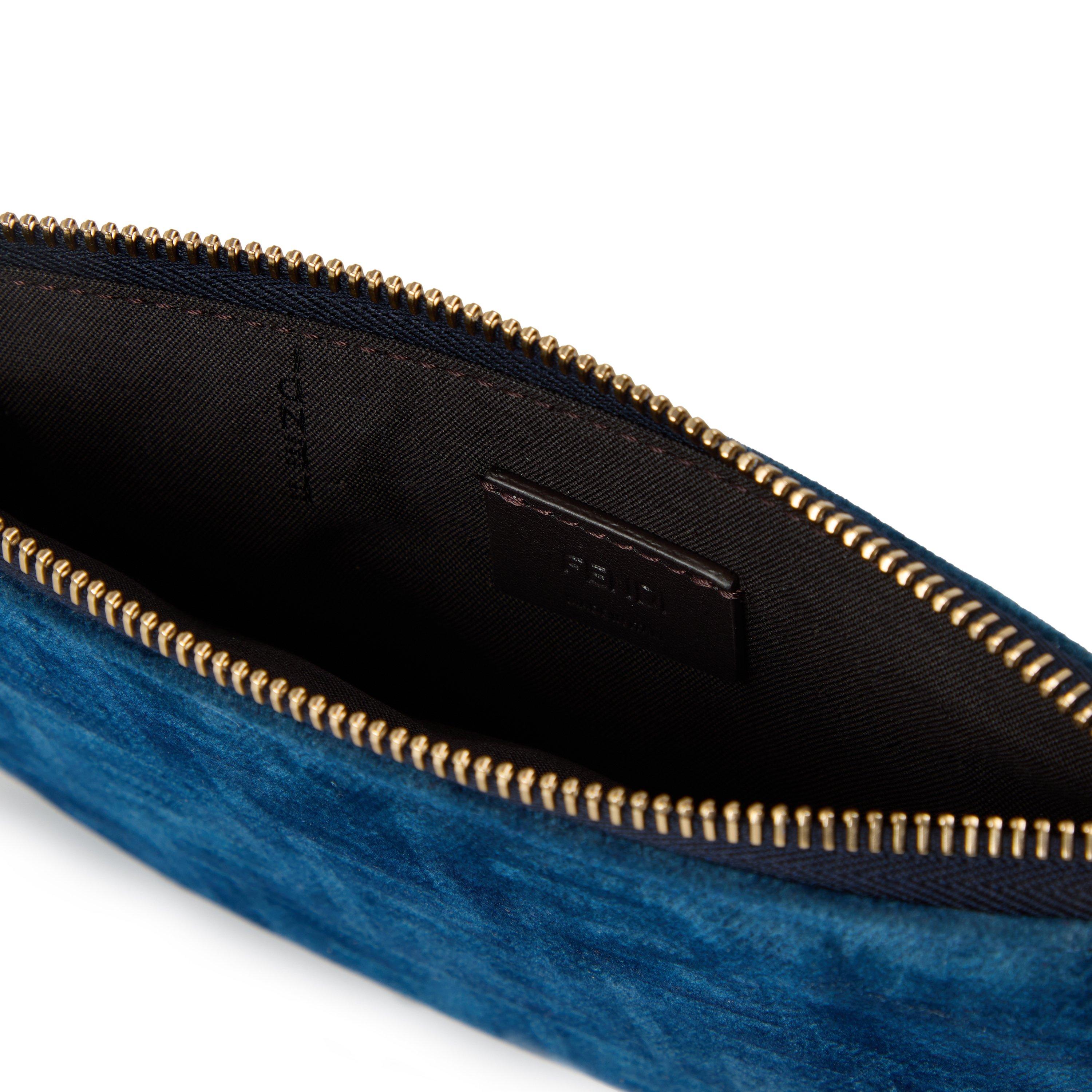 Blue - Fendi - Women's FF Flat Pouch - 5