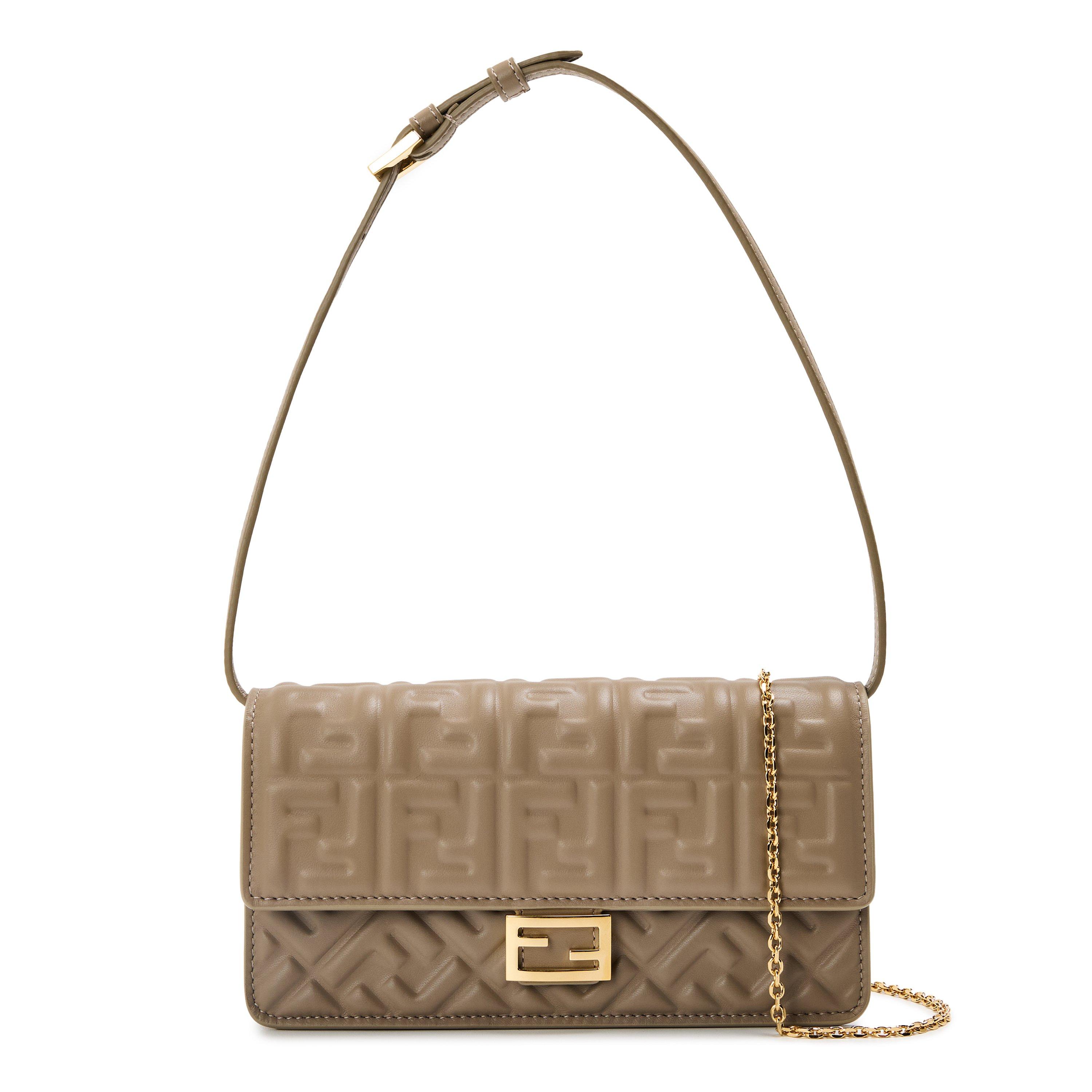 Fendi Women's Leather Wallet On Chain