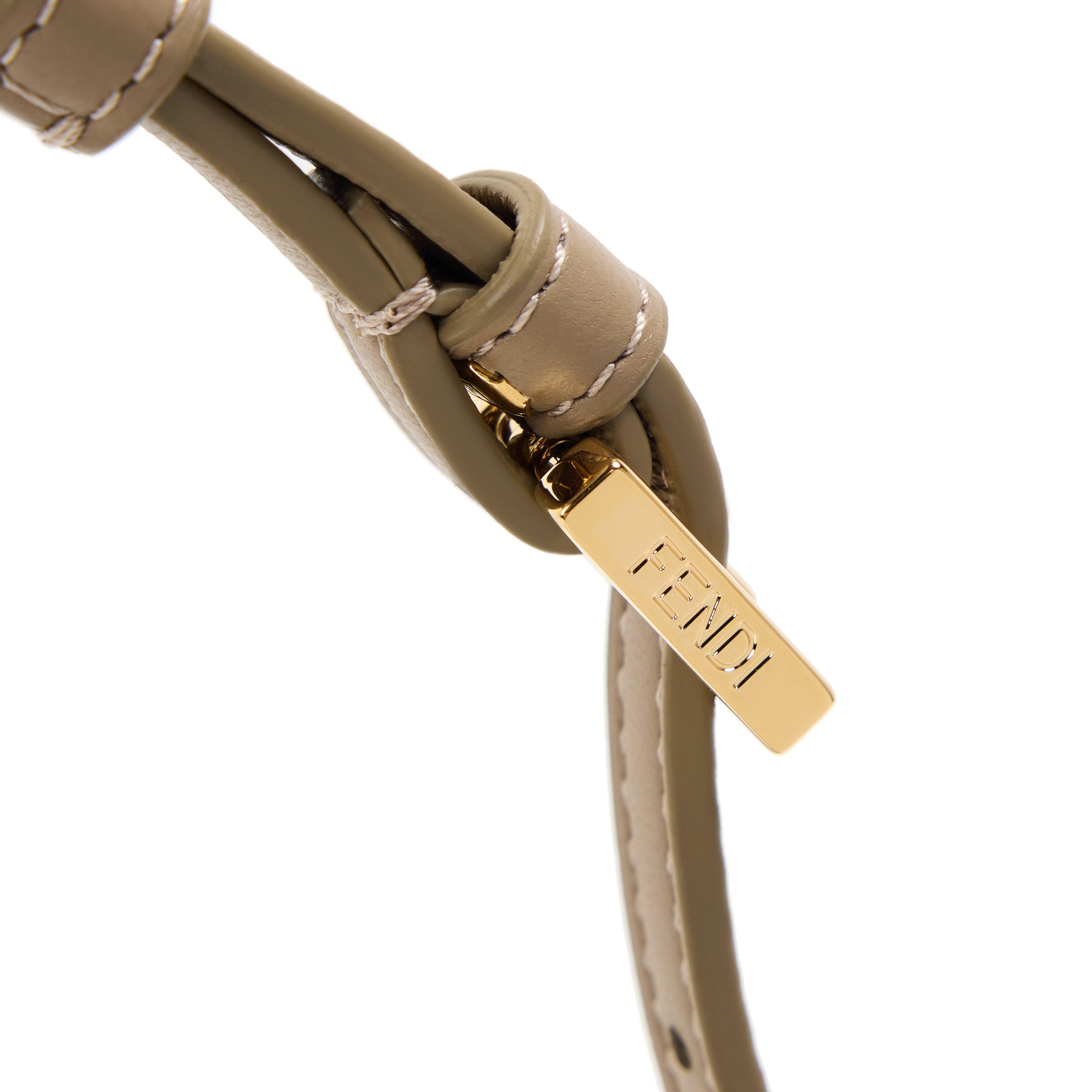 Tortora - Fendi - Women's Leather Wallet On Chain - 4