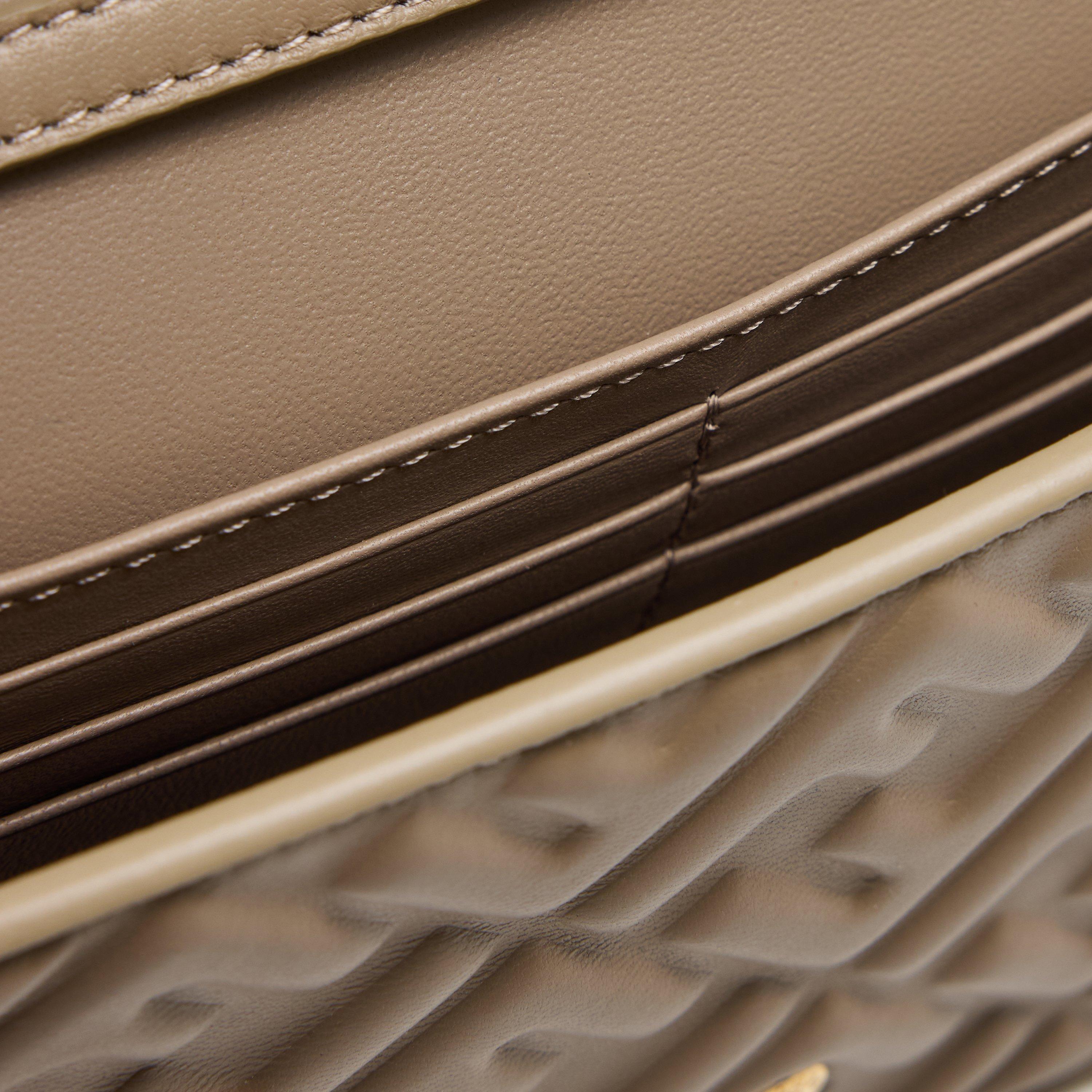 Tortora - Fendi - Women's Leather Wallet On Chain - 5