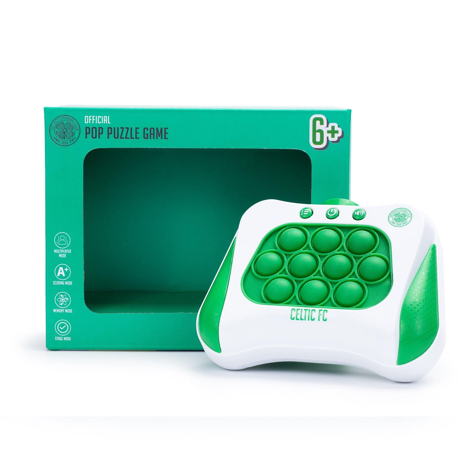 Green - Team - Celtic Officially Licensed Electronic Pop n Play Pro Puzzle Game - 3
