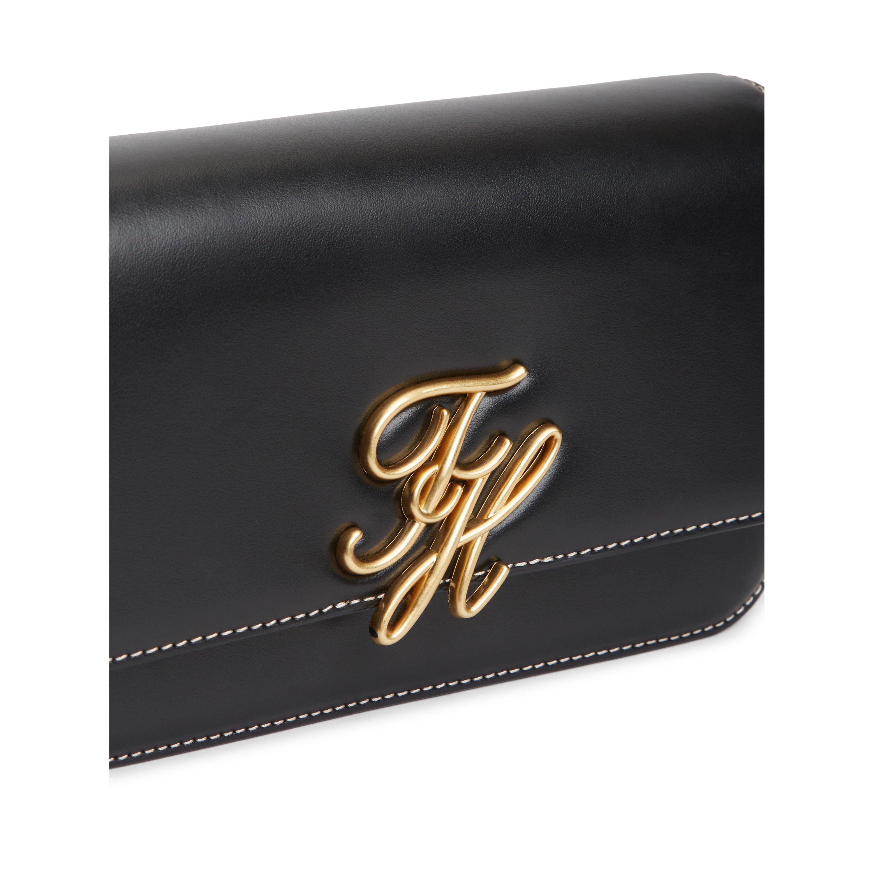 Black - Tommy Hilfiger - Tommy Scrpt Flp Xbdy Ld63 - 4