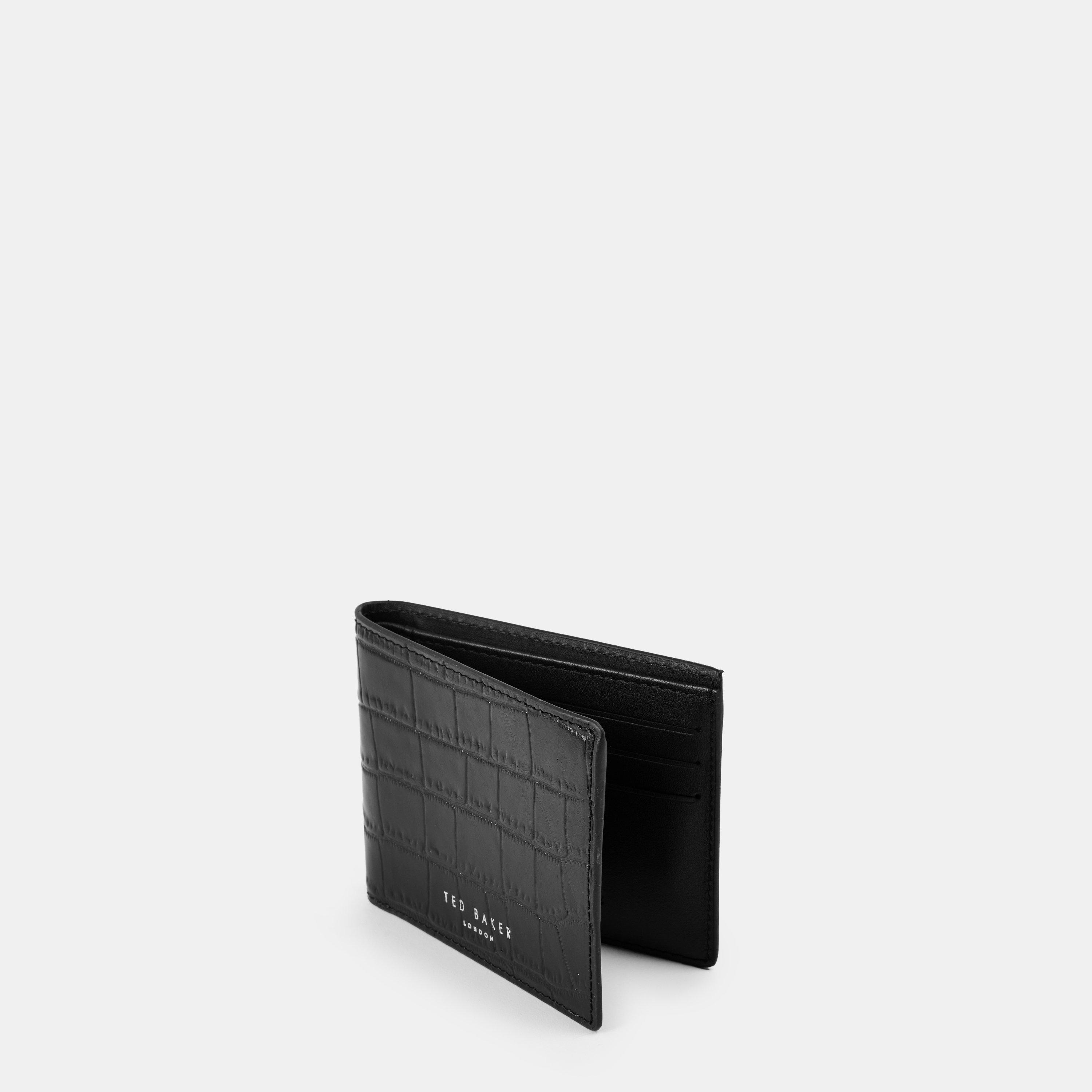Sort - Ted Baker - Men's Croc Billfold Wallet - 4