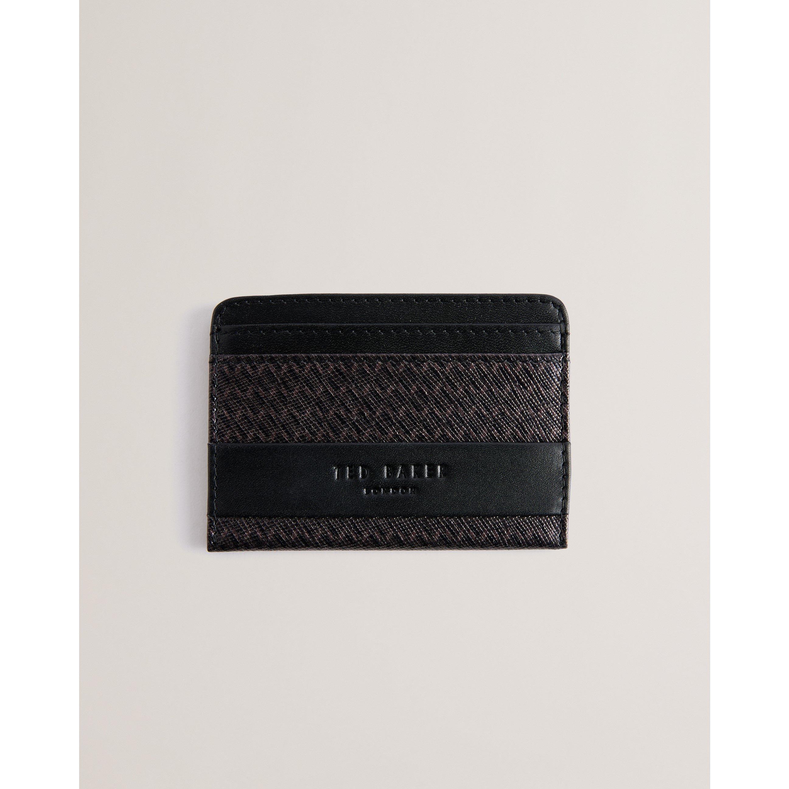 Negro - Ted Baker - Men's Print Billfold Wallet - 3