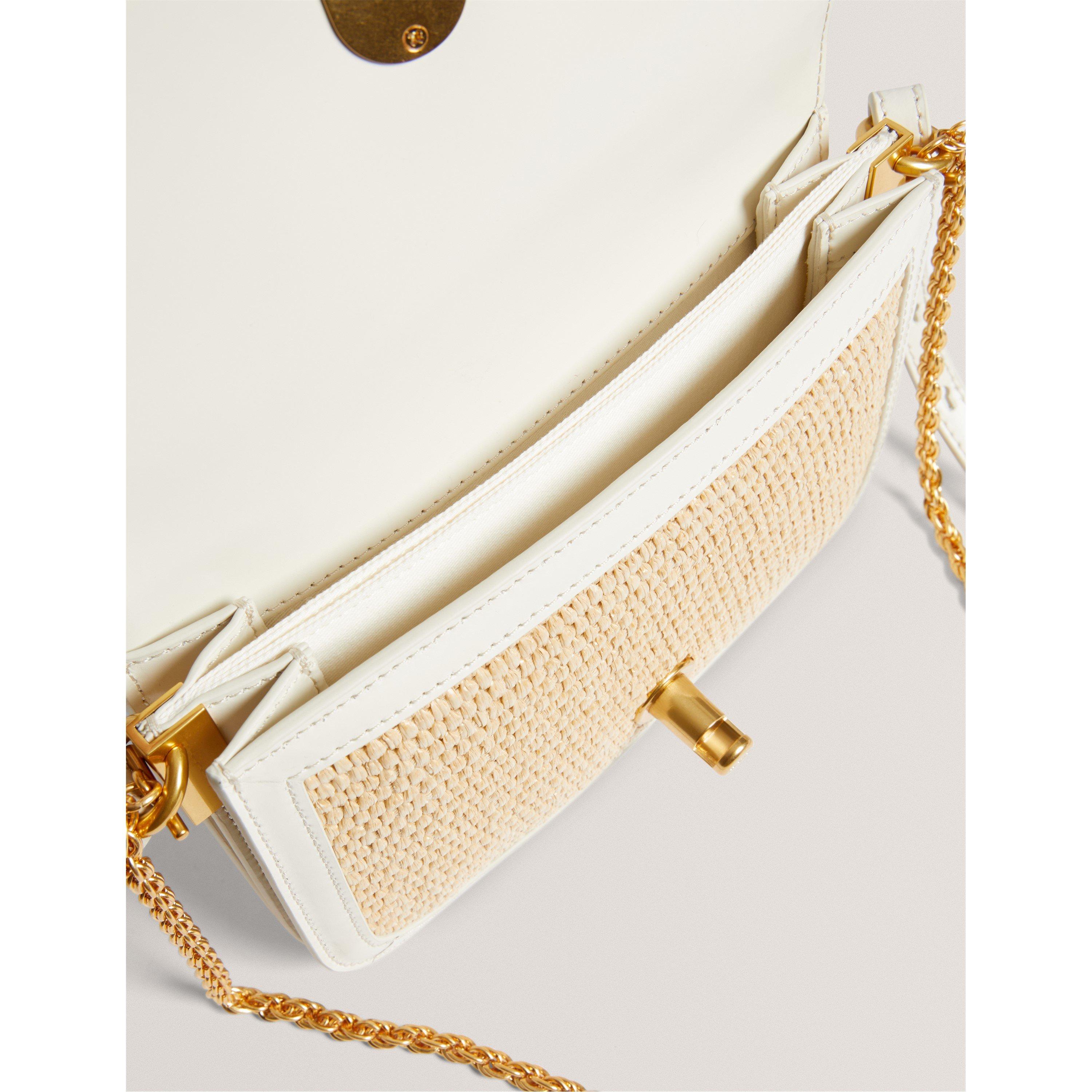Ecru - Ted Baker - Women's Raffia Cross Body Bags - 4