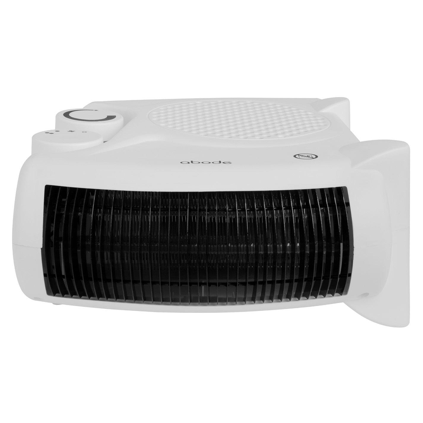 White - Abode - AFH1001 Horizontal & Vertical Fan Heater in White - 6