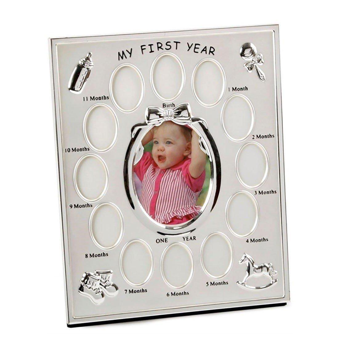 Silver - Celebrations - Silver Plated My First Year Frame