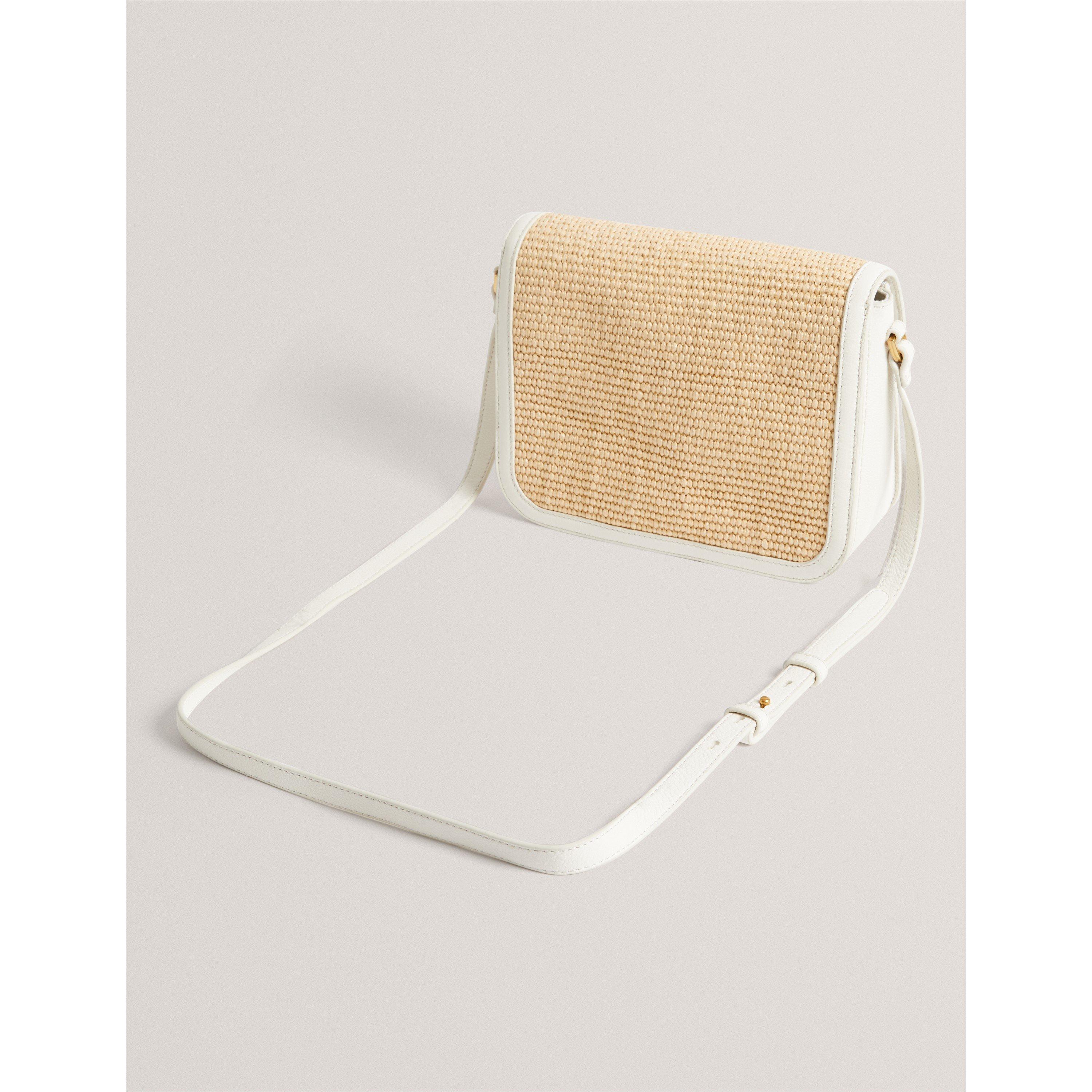 Ecru - Ted Baker - Women's Raffia Cross Body Bag - 2