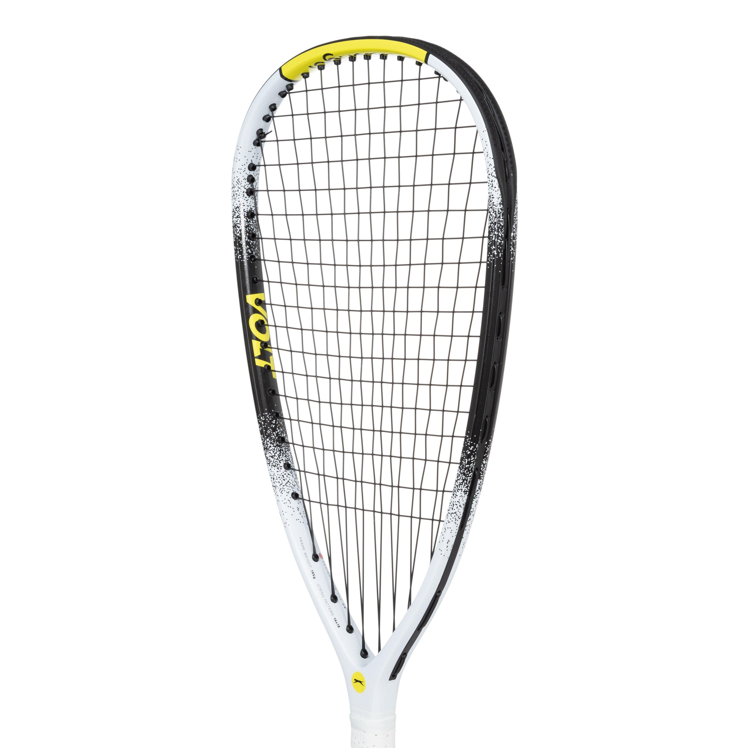 Geel/Zwart - Slazenger - Volt Racketball Racket - 2