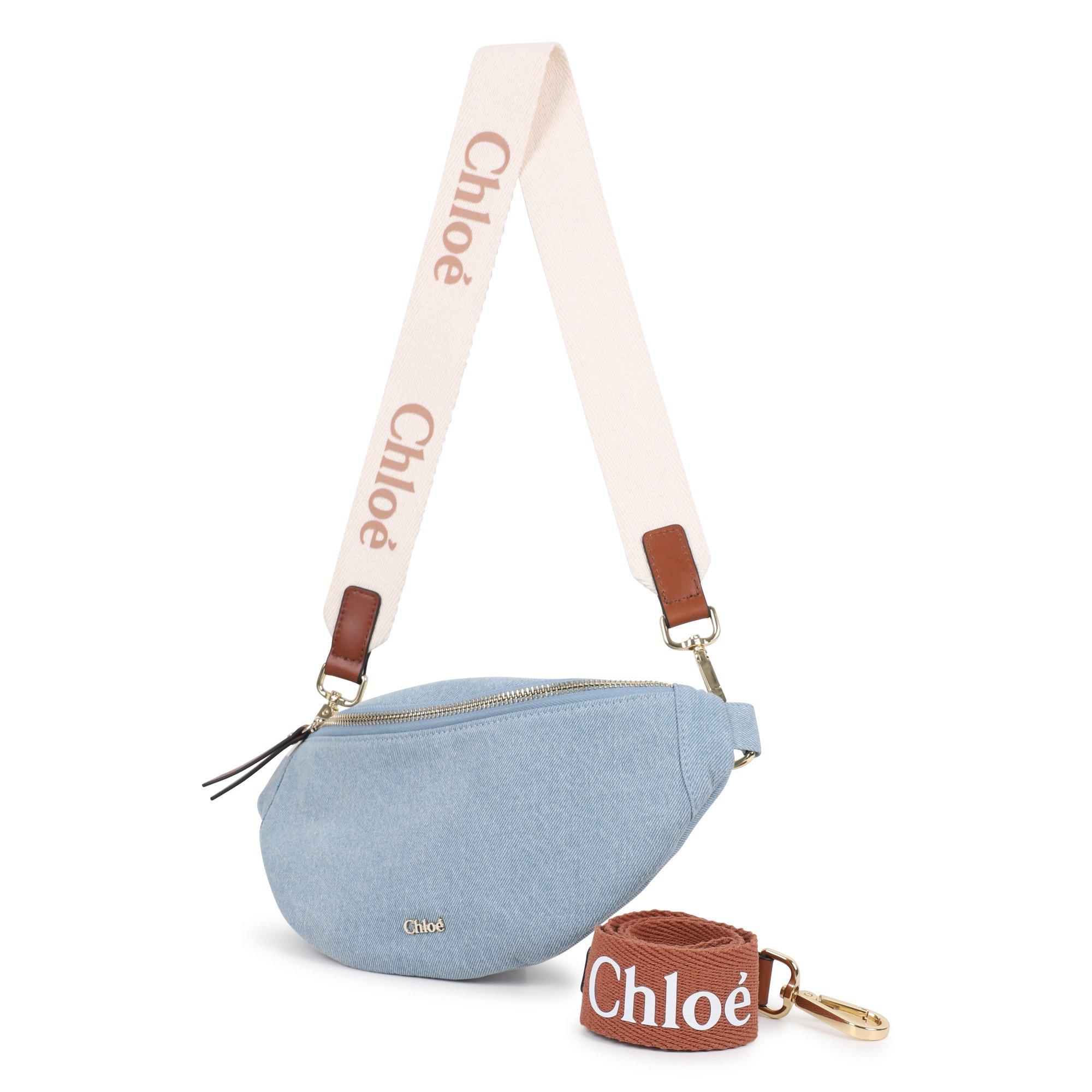 Denim Blue - Chloe - Chloe Lgo Bum Bag Jn62 - 2