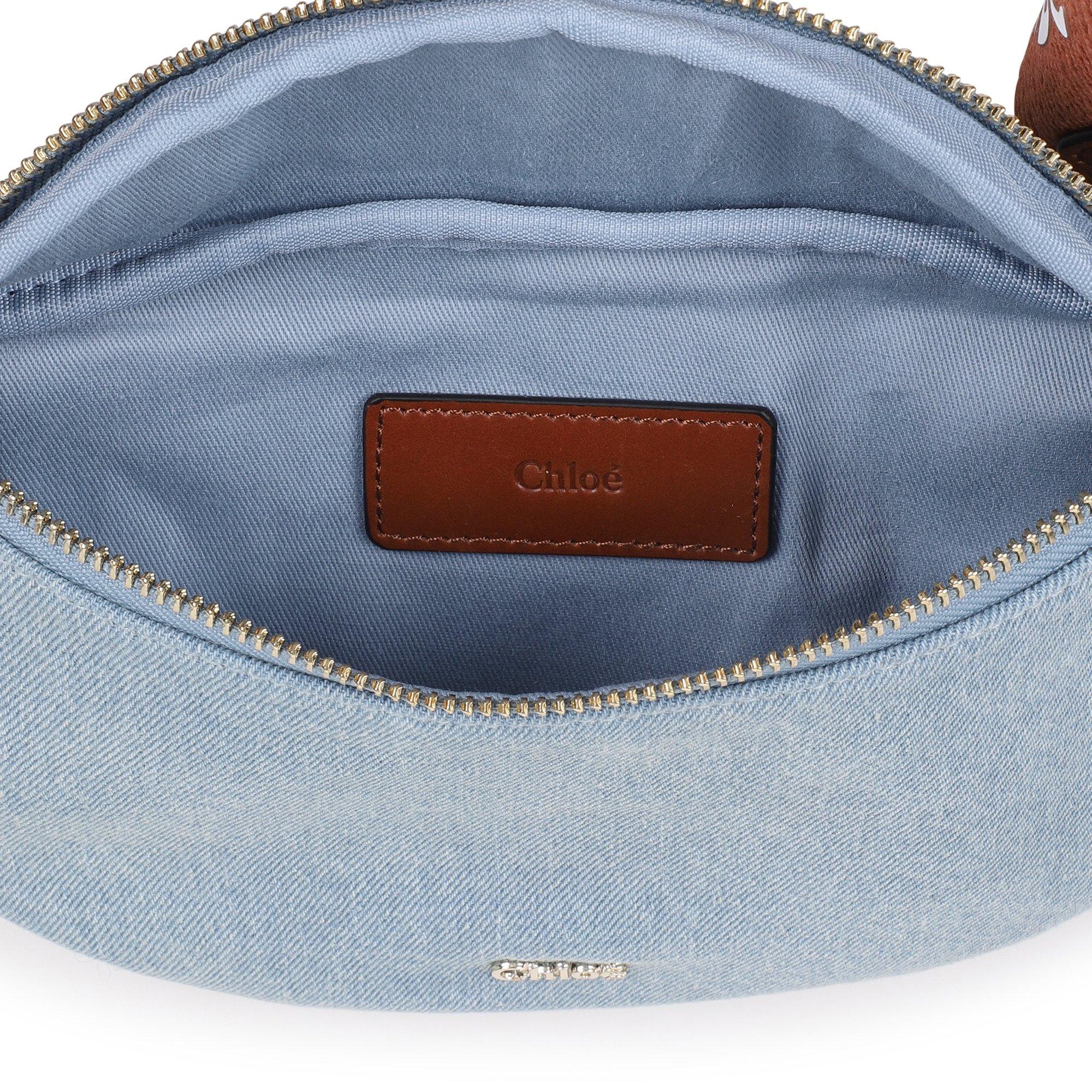 Denim Blue - Chloe - Chloe Lgo Bum Bag Jn62 - 3