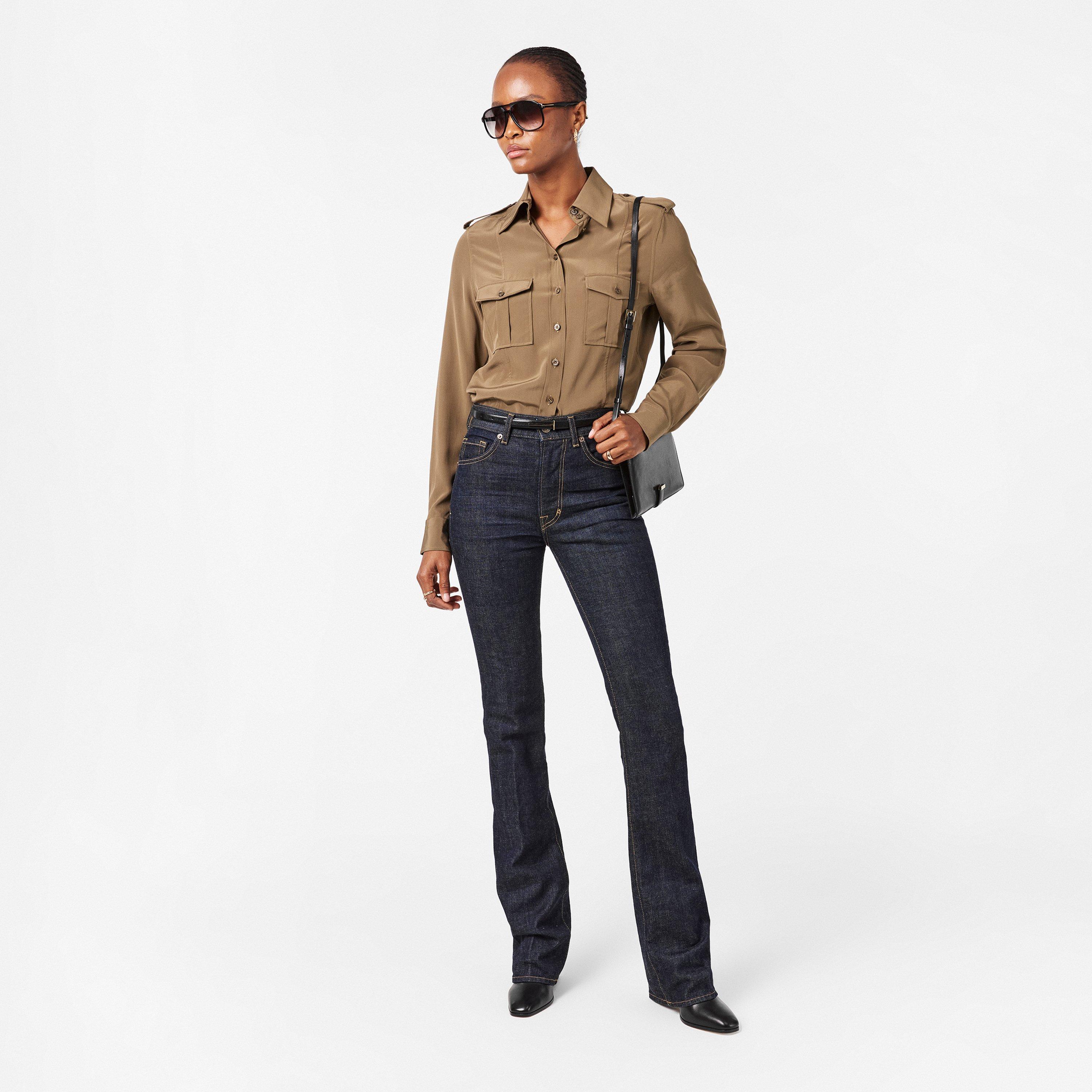 Black - Tom Ford - Women's Leather Belt - 5