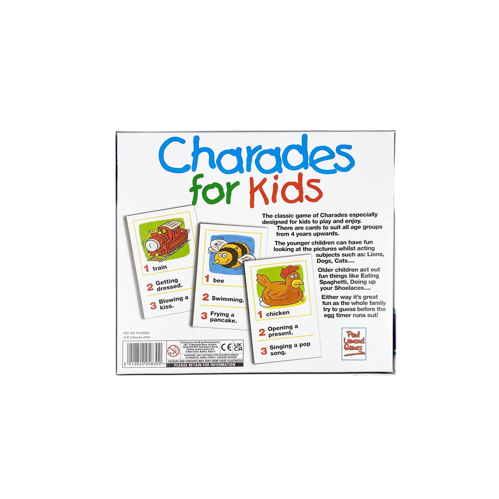 Multi - University Games - Charades for Kids Game - 2