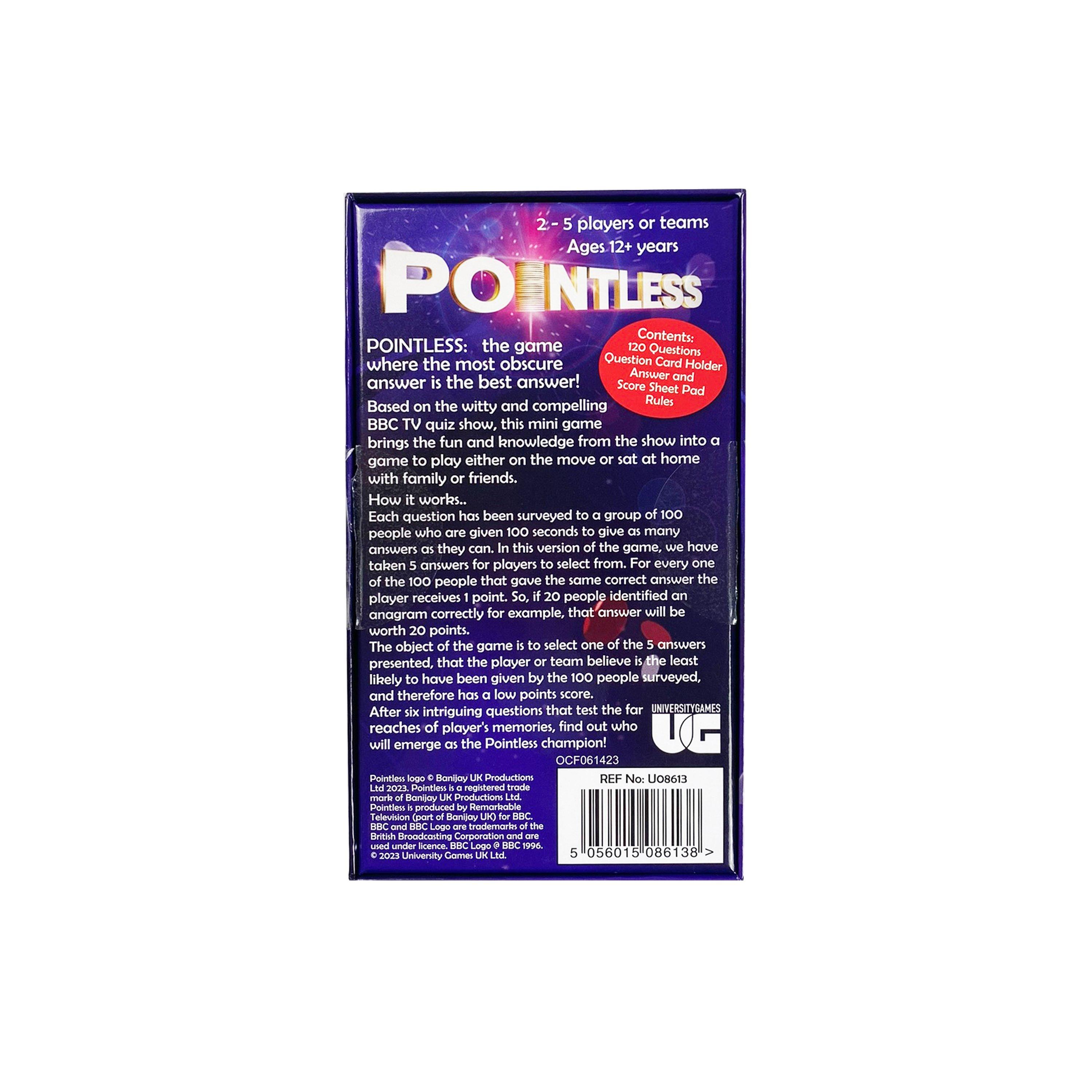 Multi - University Games - Kids Pointless Board Game - 3