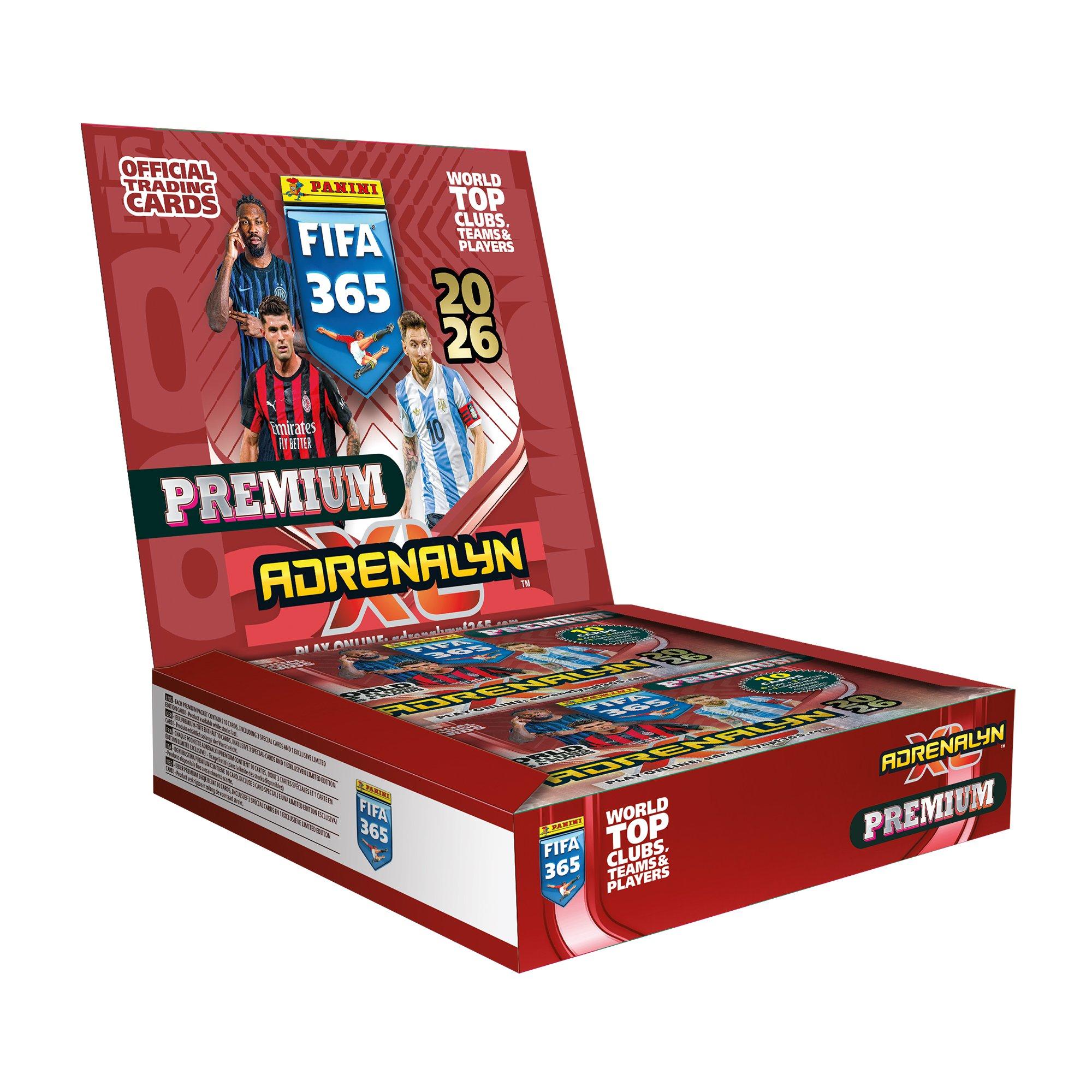 Premium Pack - Panini - FIFA 365 2025/26 Adrenalyn XL Trading Card Collection Premium Packs - 1
