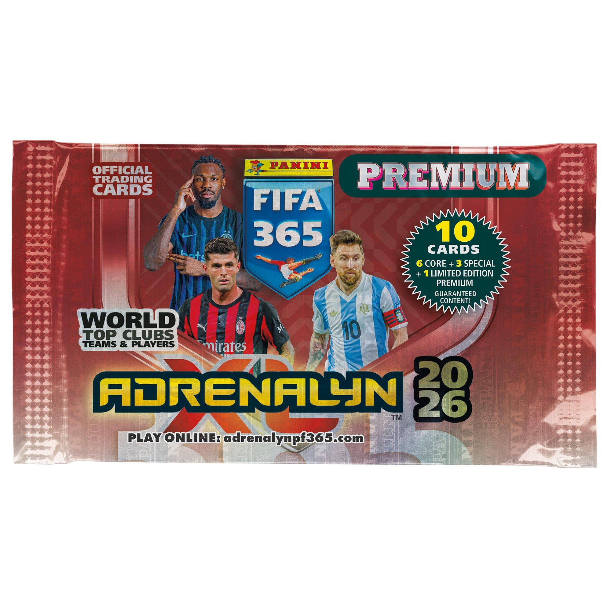 Premium Pack - Panini - 365 2025/26 Adrenalyn XL Trading Card Collection Premium Packs - 2