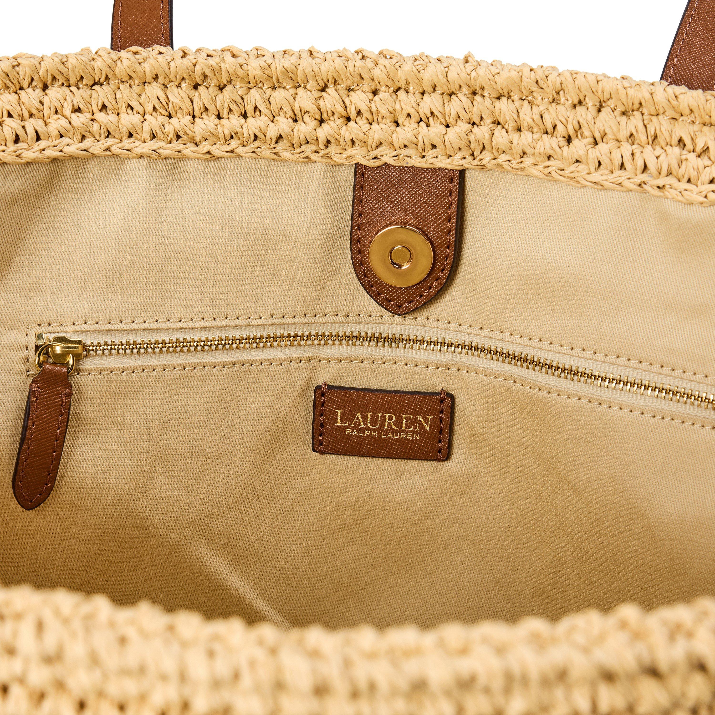 Natural - Lauren by Ralph Lauren - Women's Straw Bag - 5