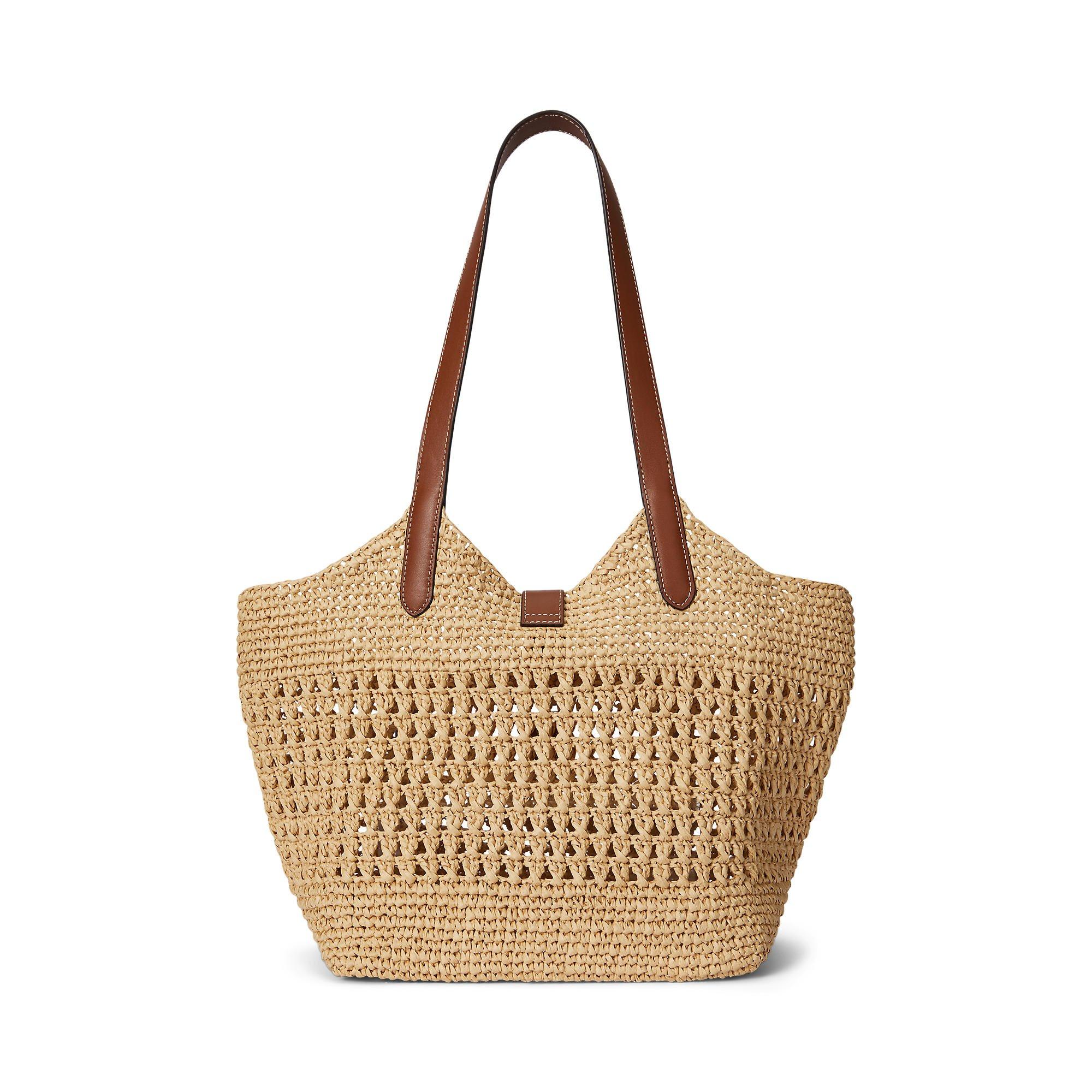 LaurenTan/Nat - Lauren by Ralph Lauren - Women's Straw Bag - 2