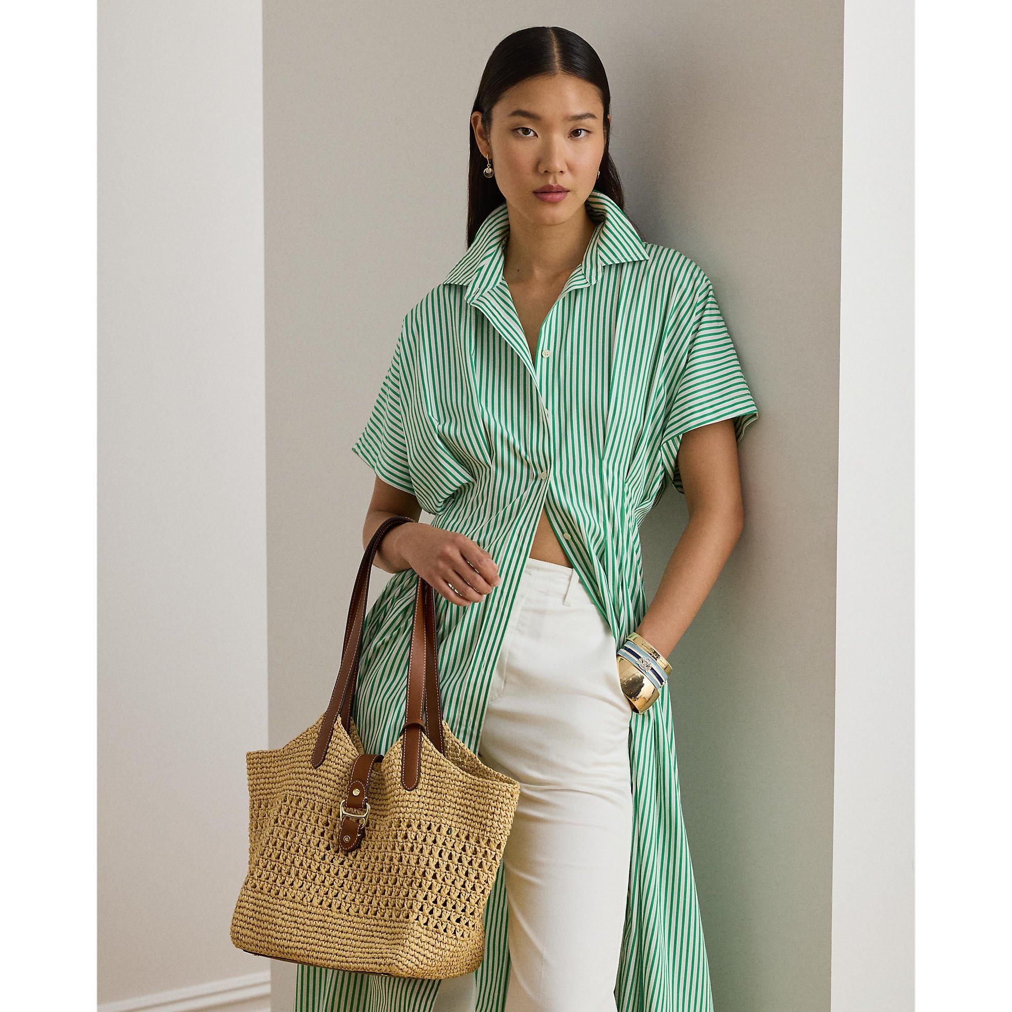 LaurenTan/Nat - Lauren by Ralph Lauren - Women's Straw Bag - 3