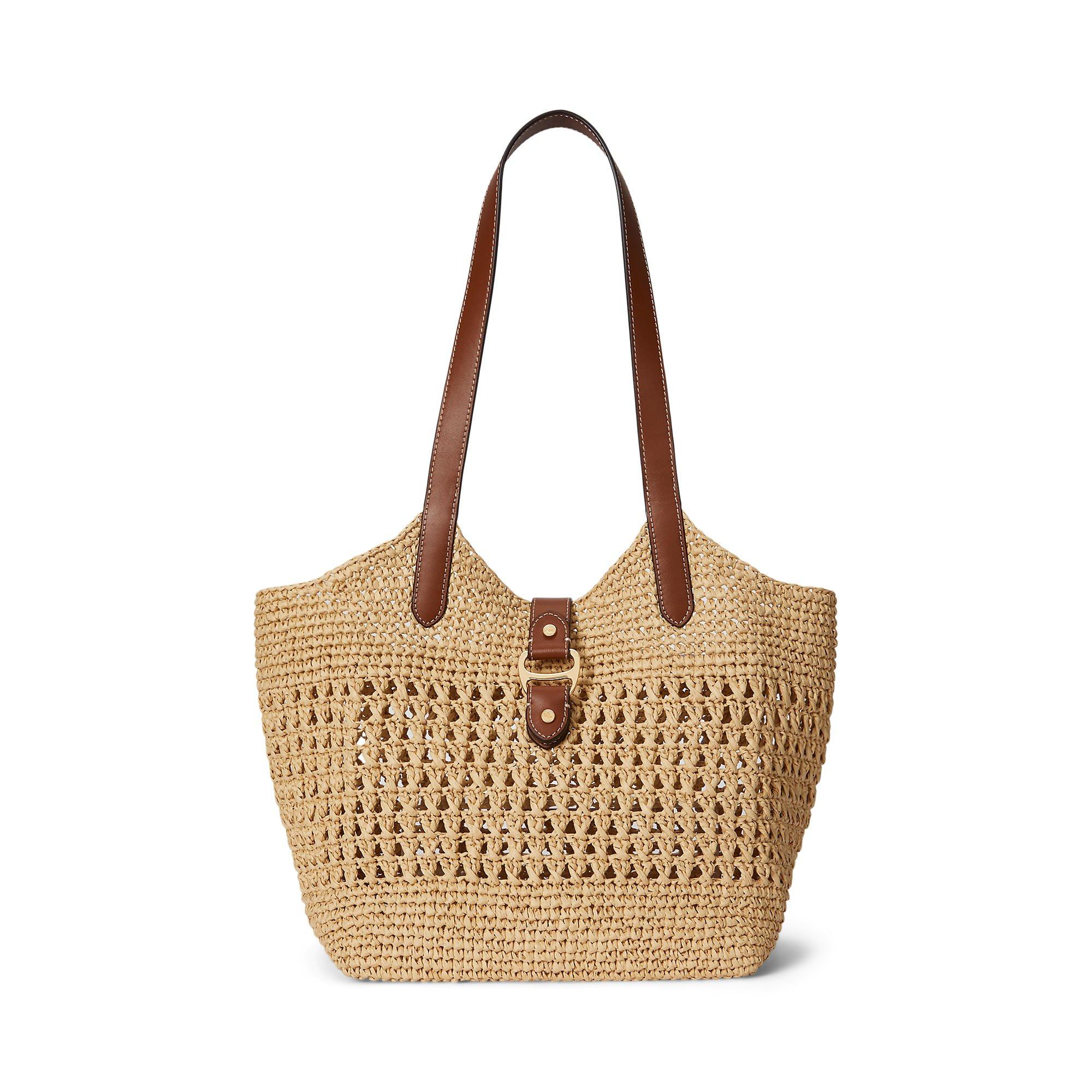 LaurenTan/Nat - Lauren by Ralph Lauren - Women's Straw Bag - 4