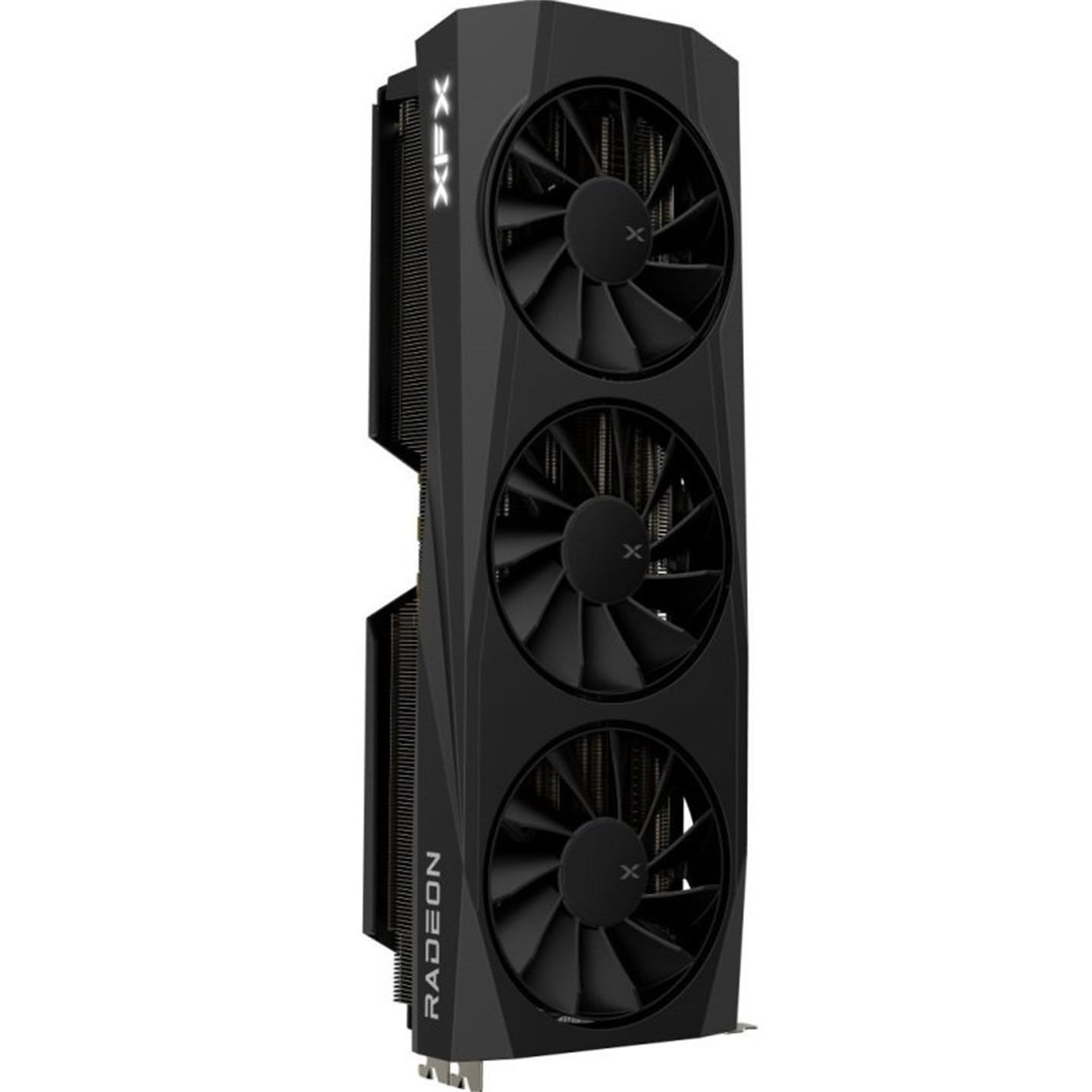 Black - XFX - AMD Radeon RX 9070 XT Quicksilver Graphics Card for Gaming - 16GB - 3