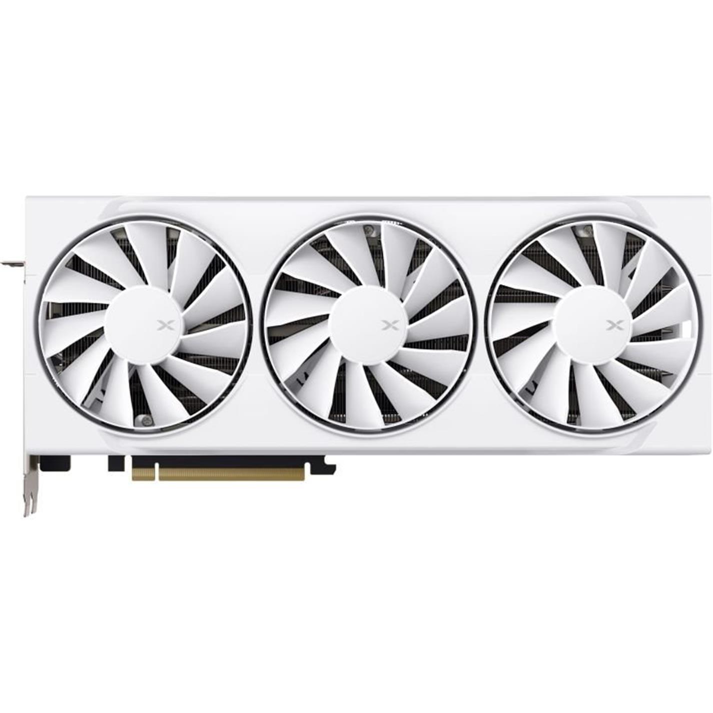 White - XFX - AMD Radeon RX 9070 XT Swift White Graphics Card for Gaming - 16GB - 2