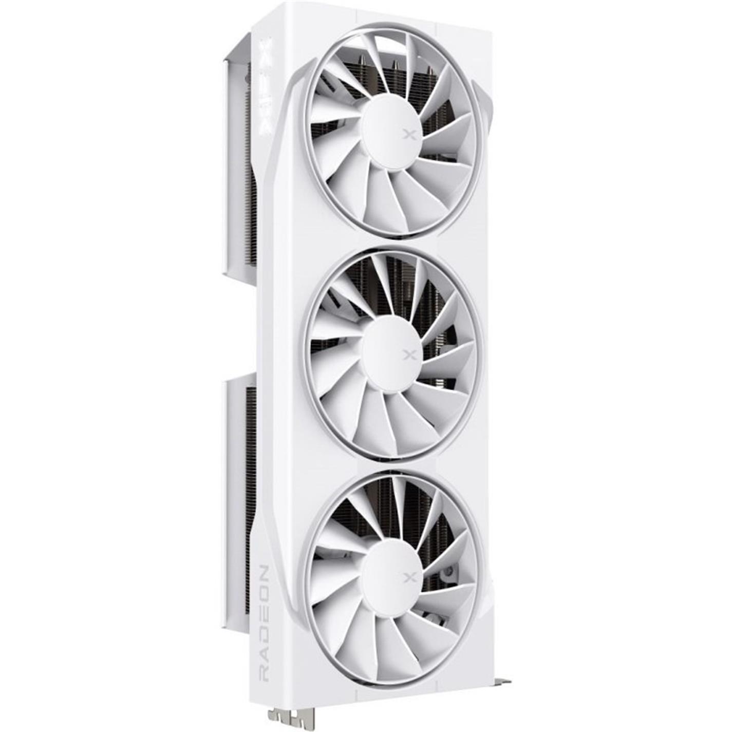 White - XFX - AMD Radeon RX 9070 XT Swift White Graphics Card for Gaming - 16GB - 3